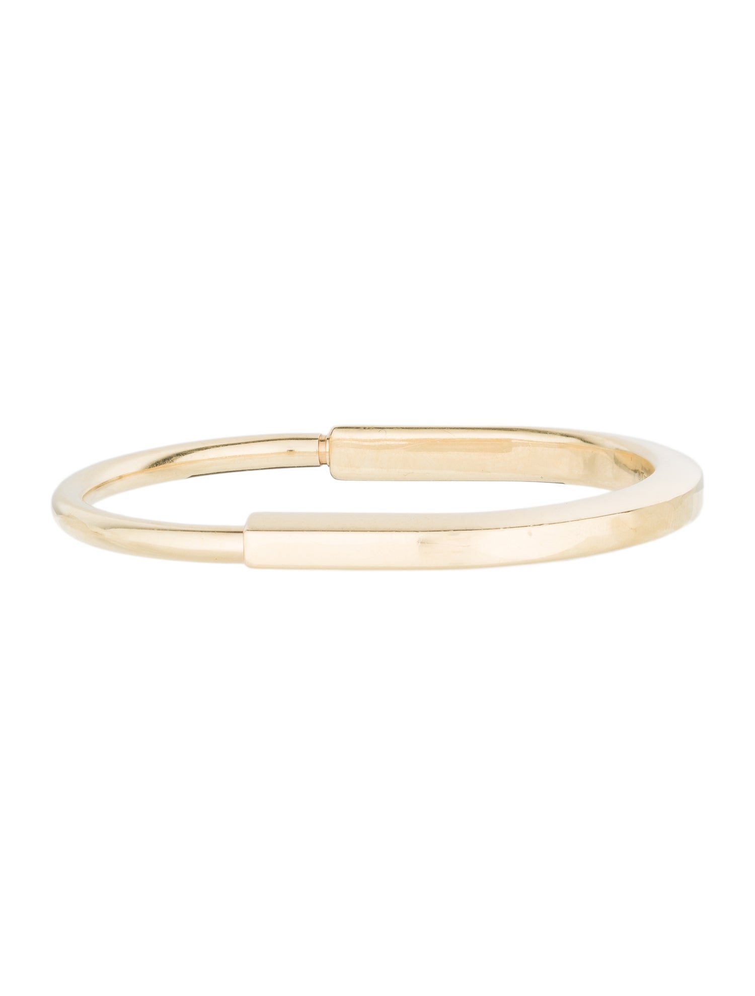 Tiffany & Co. 18K Lock Bangle