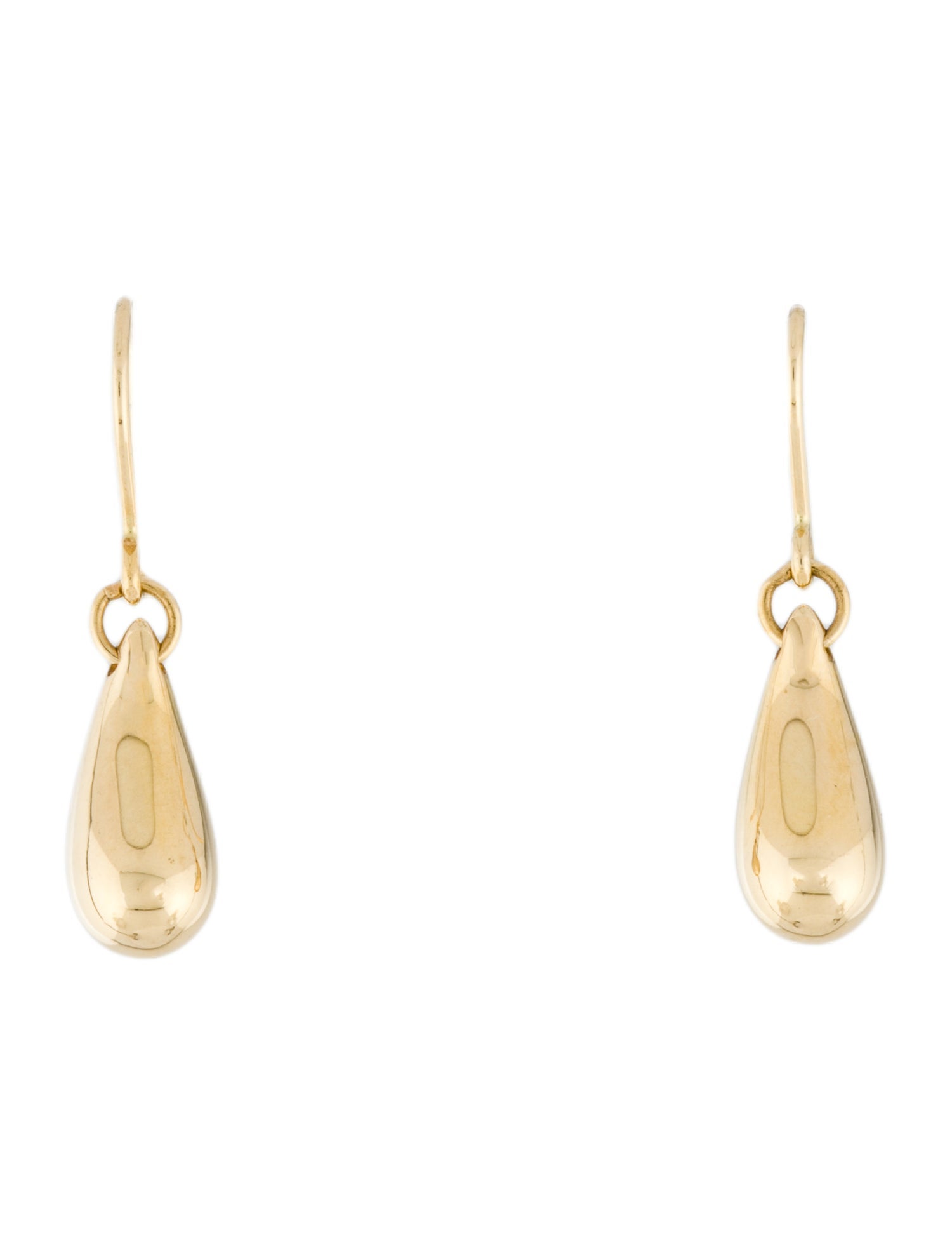 Tiffany & Co. 18K Teardrop Earrings