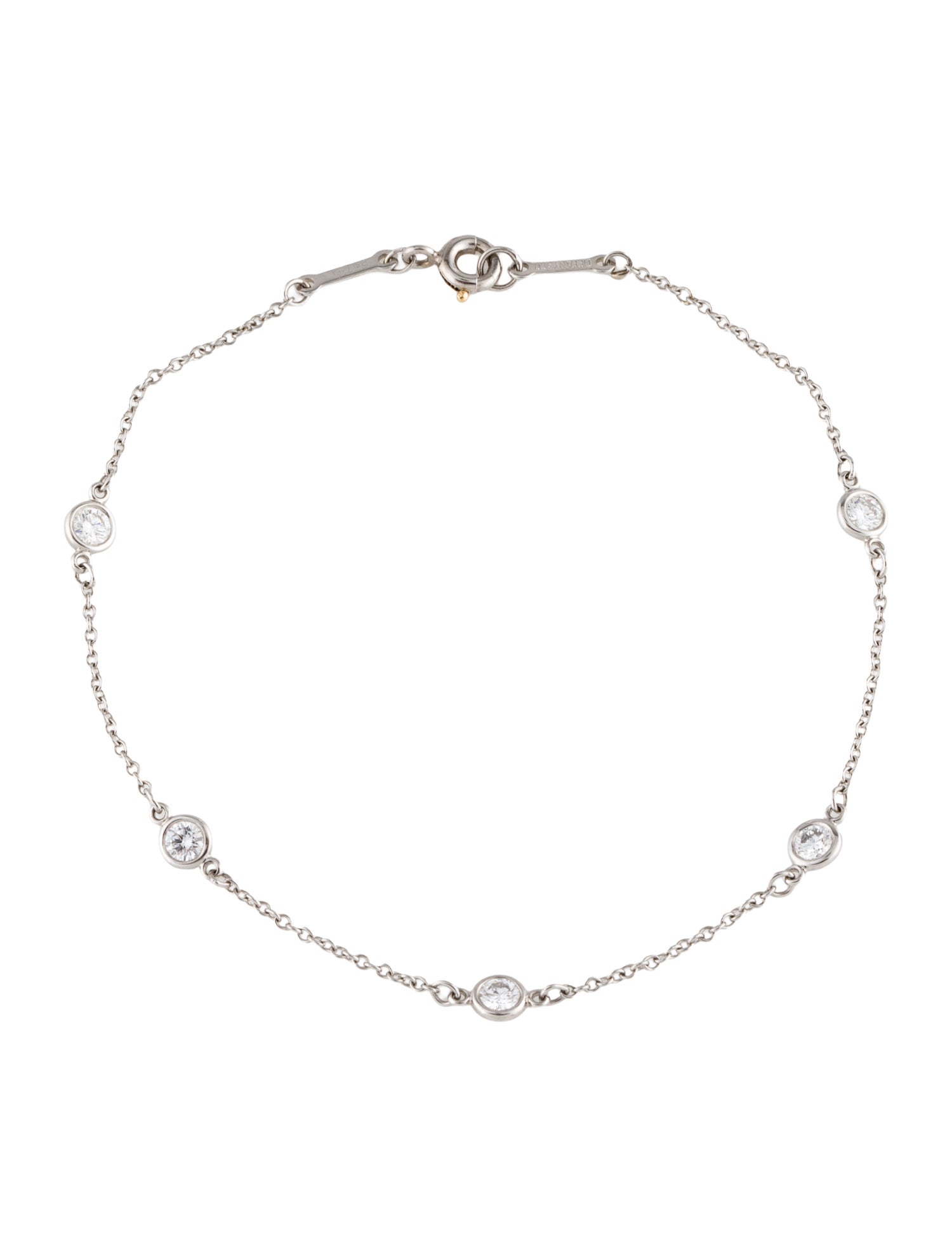 Tiffany & Co. Platinum Diamonds By The Yard® Bracelet