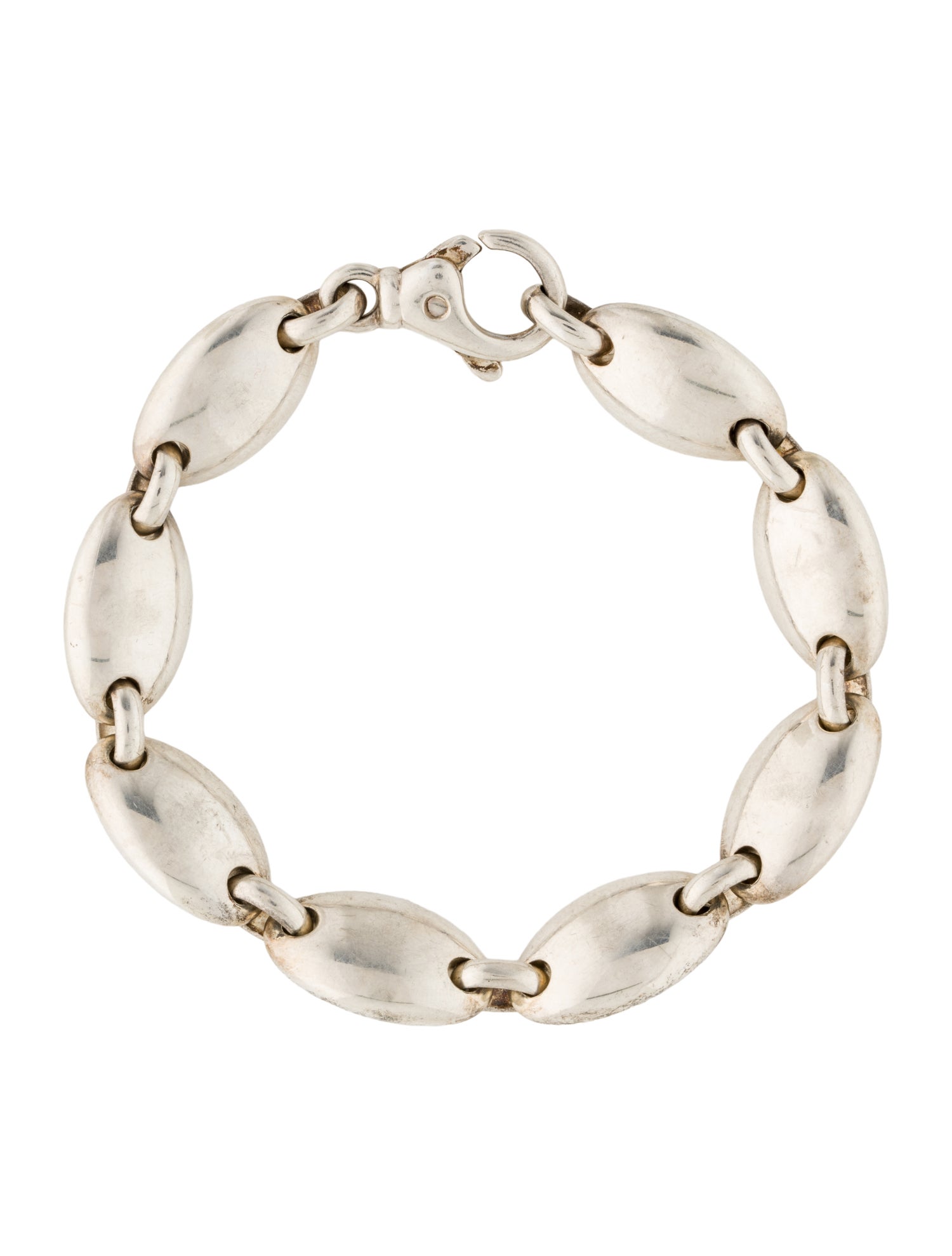 Tiffany & Co. Vintage Oval Pebble Link Bracelet