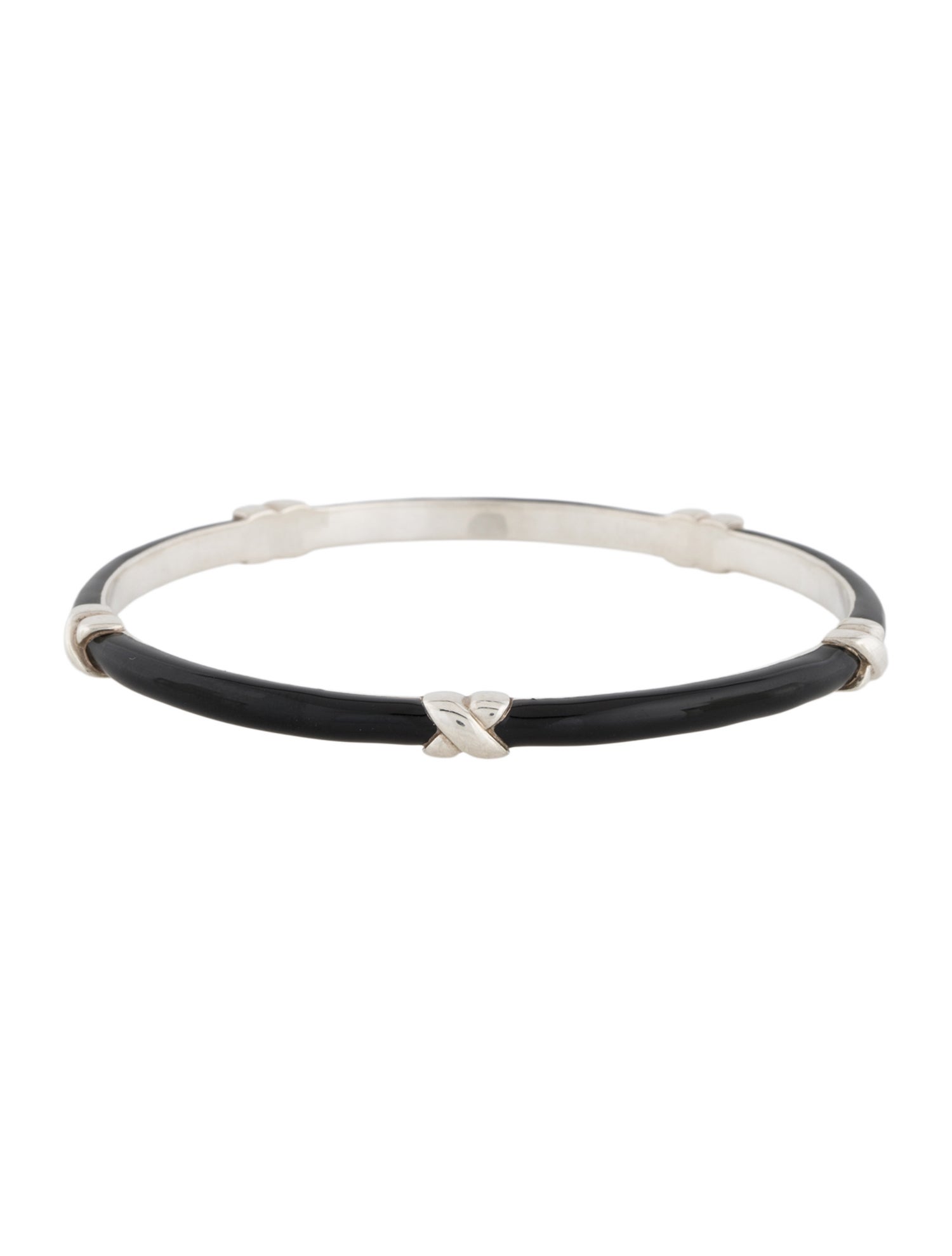 Tiffany & Co. Enamel Bangle Bracelet