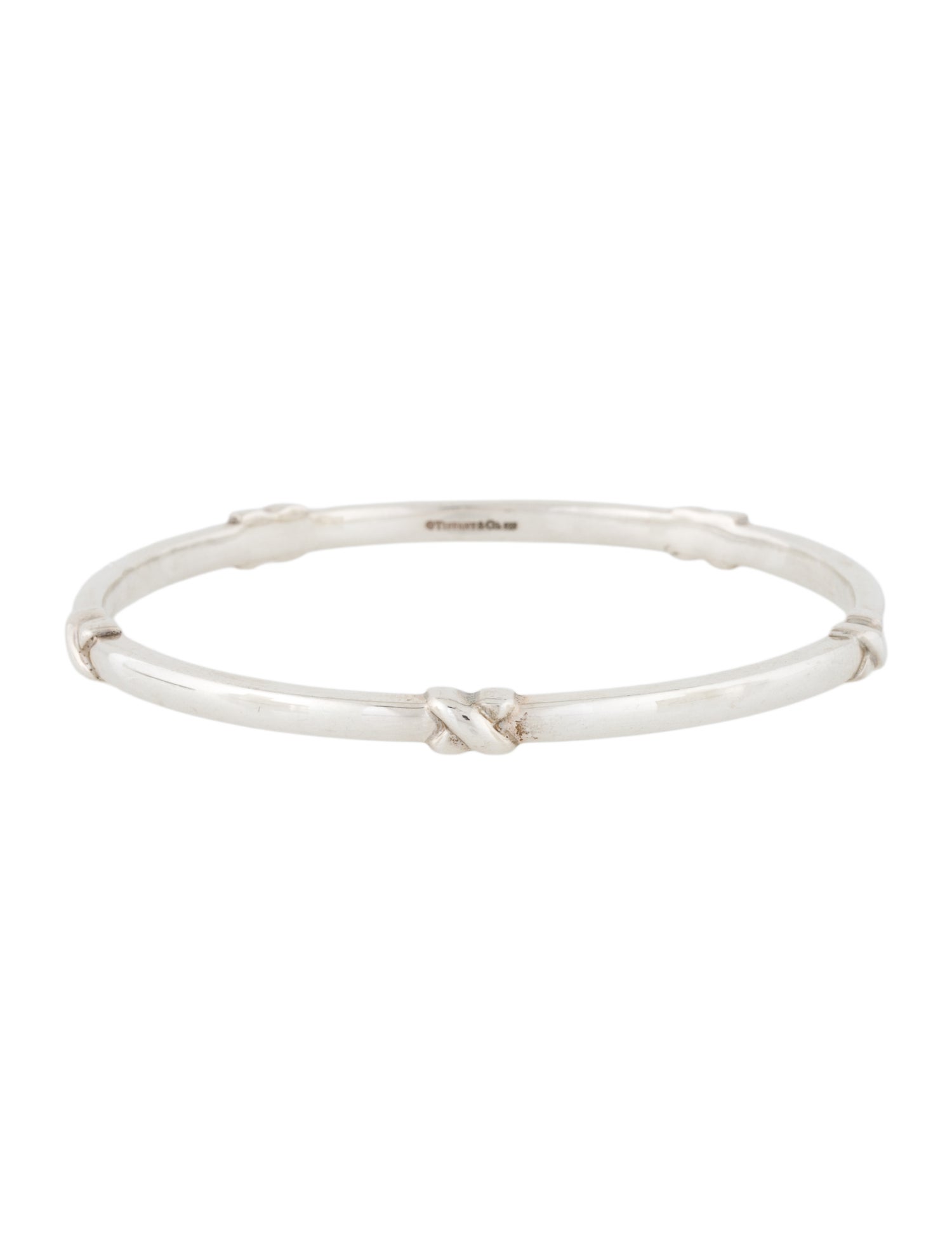 Tiffany & Co. Signature X Bangle Bracelet