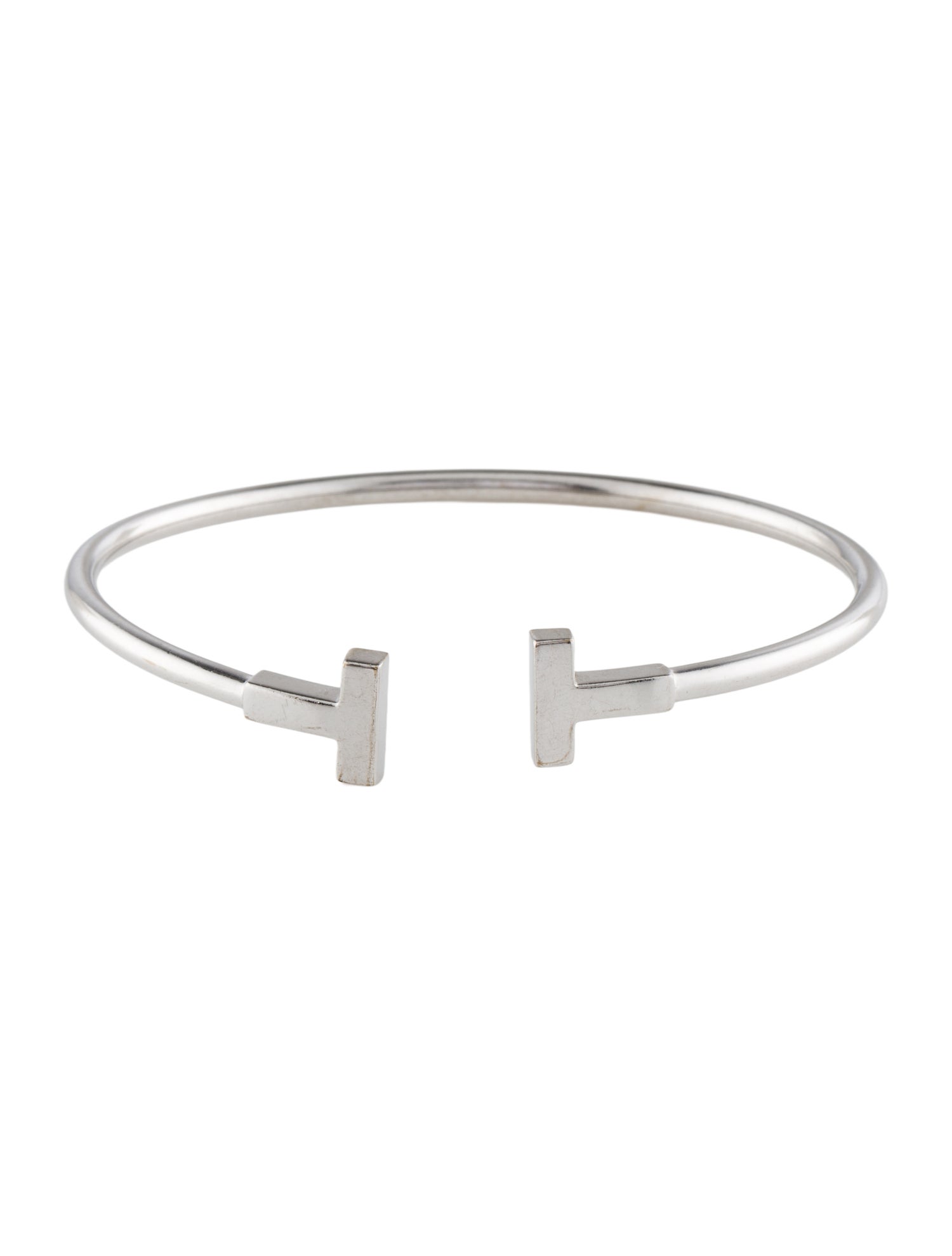 Tiffany & Co. 18K Narrow Wire Bracelet