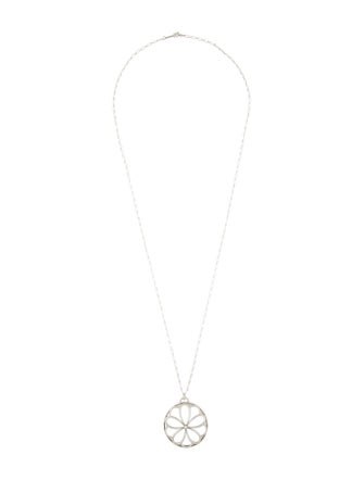 Tiffany & Co. Diamond Garden Flower Pendant Necklace