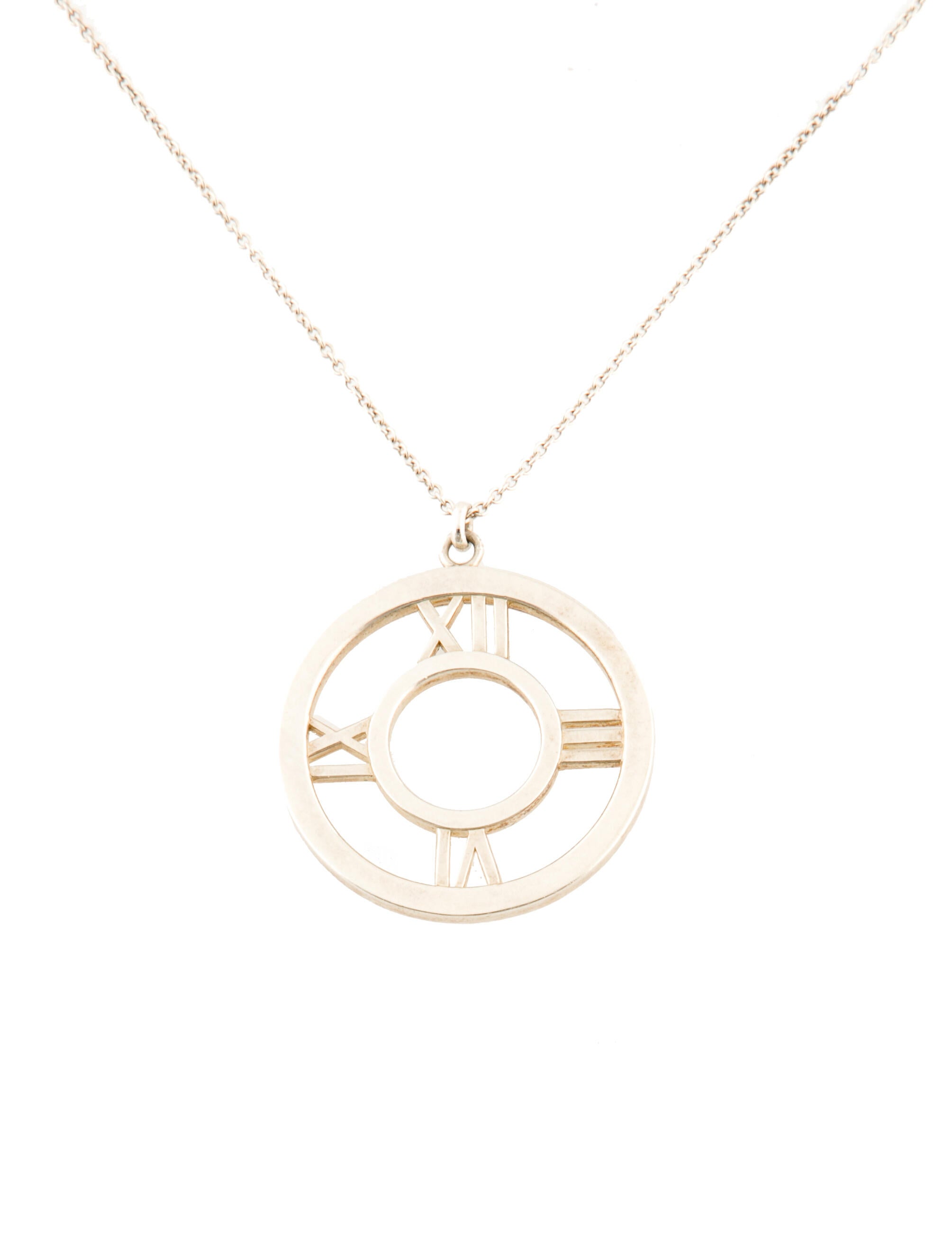 Tiffany & Co. Atlas Pendant Necklace