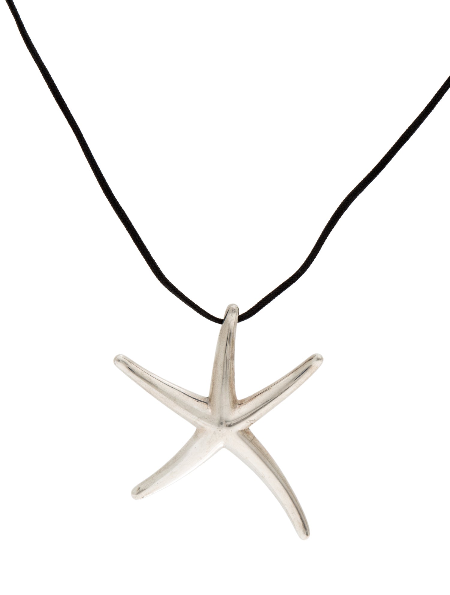 Tiffany & Co. Starfish Pendant Necklace