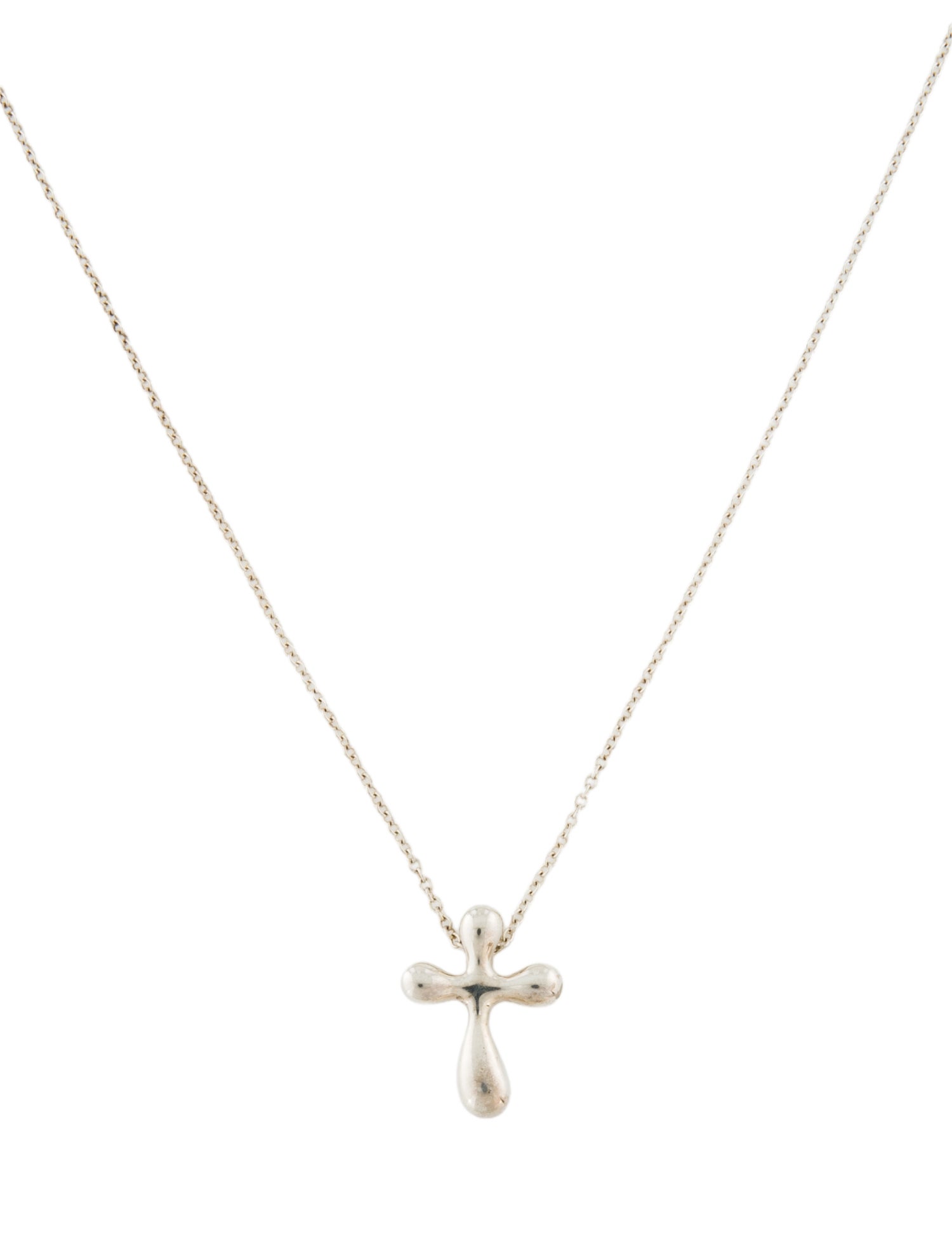 Tiffany & Co. Cross Pendant Necklac