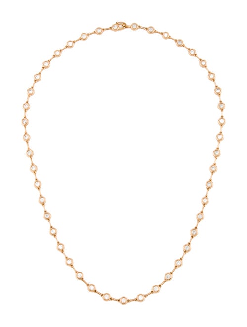Tiffany & Co. 18K 2.26ctw Diamonds by the Yard® Continuous Necklace