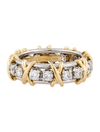 Tiffany & Co. 1.14ctw Diamond Sixteen Stone Ring