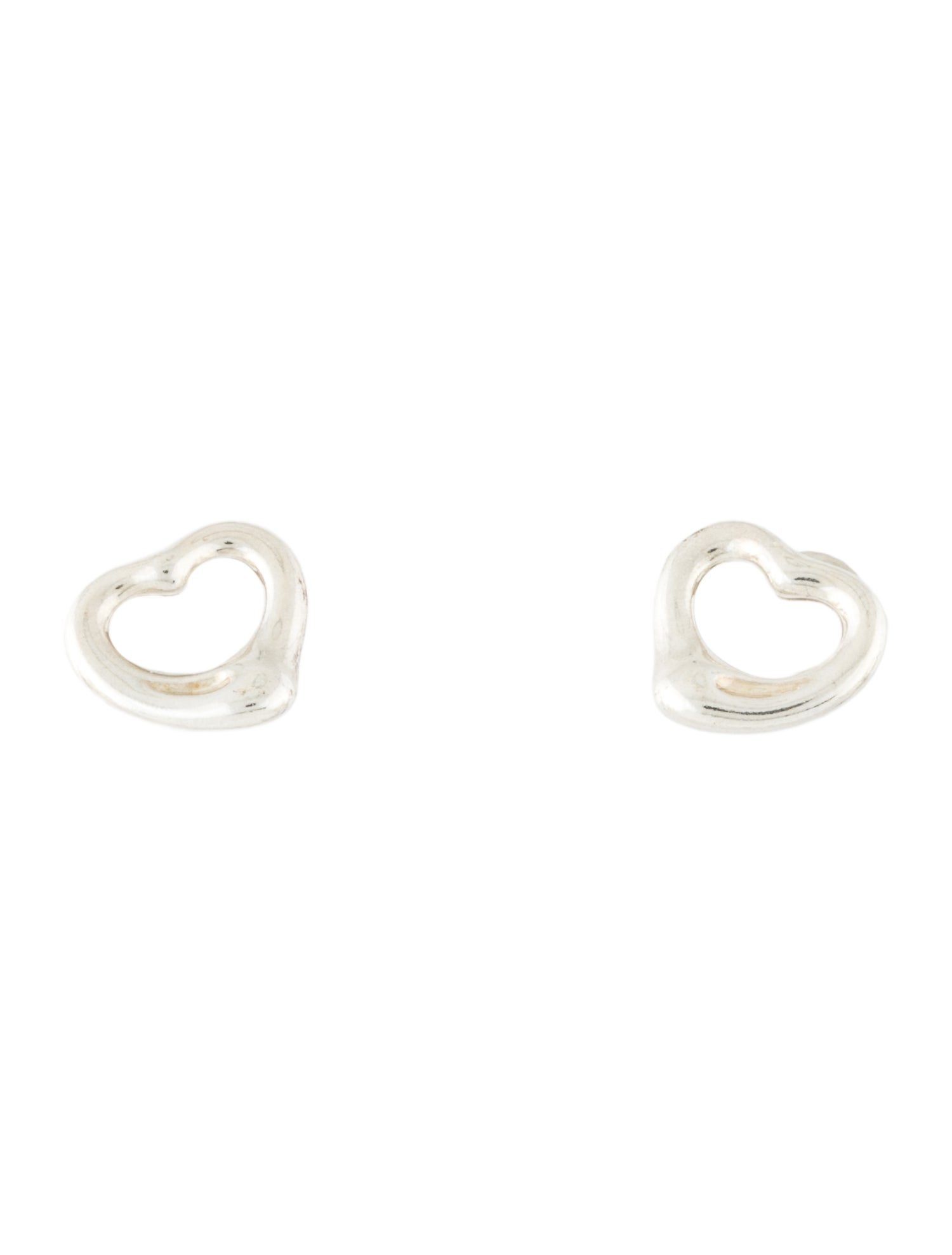 Tiffany & Co. Open Heart Stud Earrings