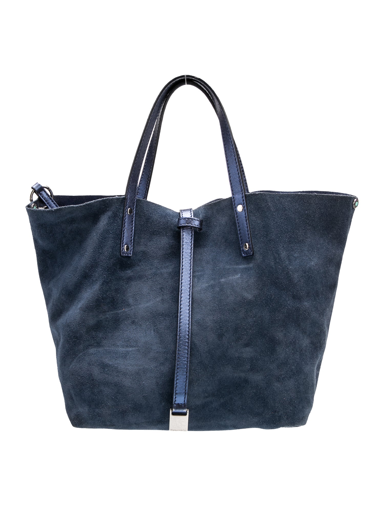 Tiffany & Co. Leather Top Handle Bag