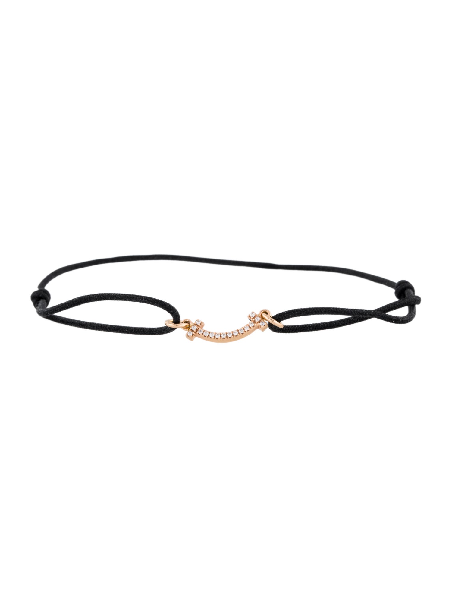Tiffany & Co. 18K Diamond Smile Bracelet