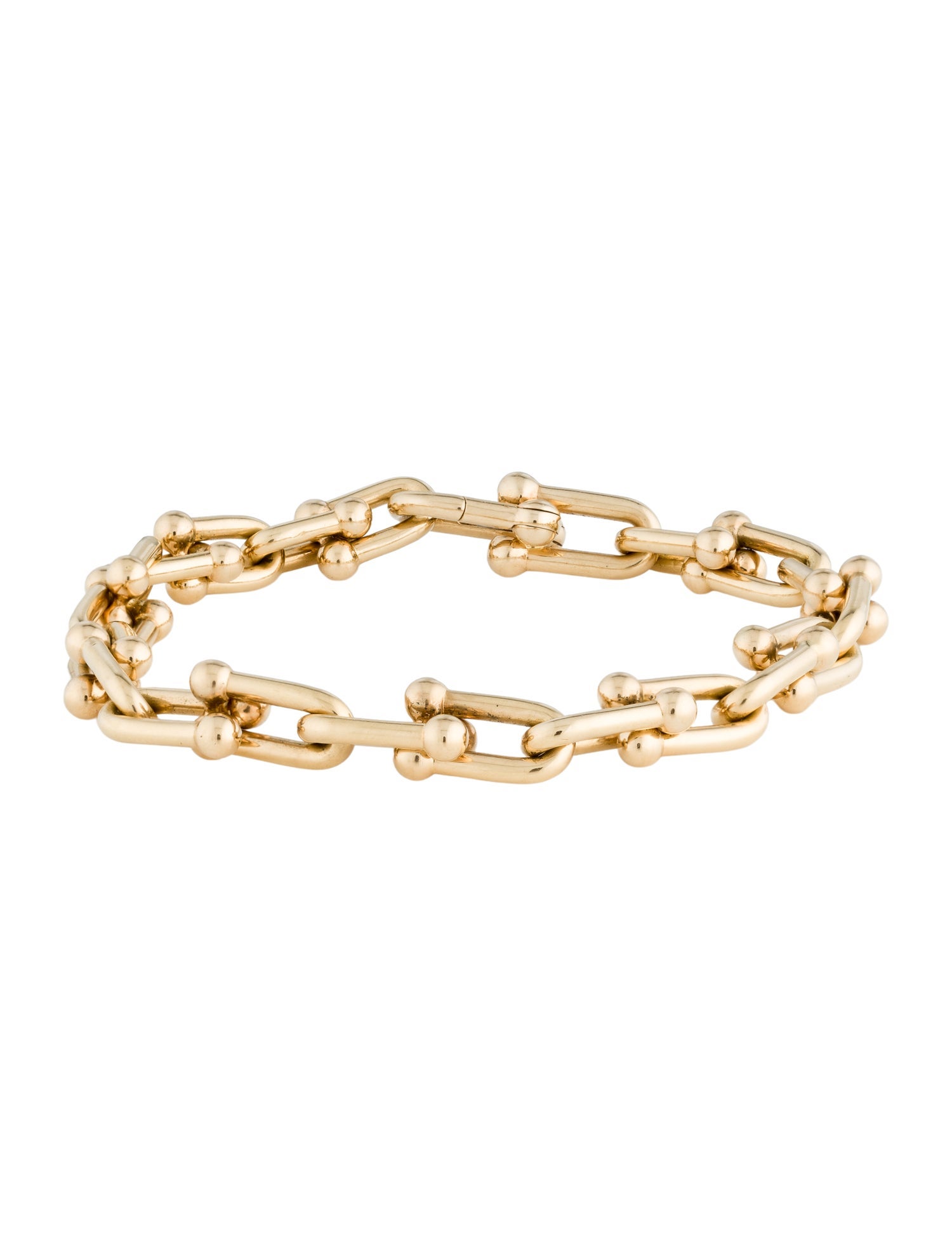 Tiffany & Co. 18K HardWear Medium Link Bracelet