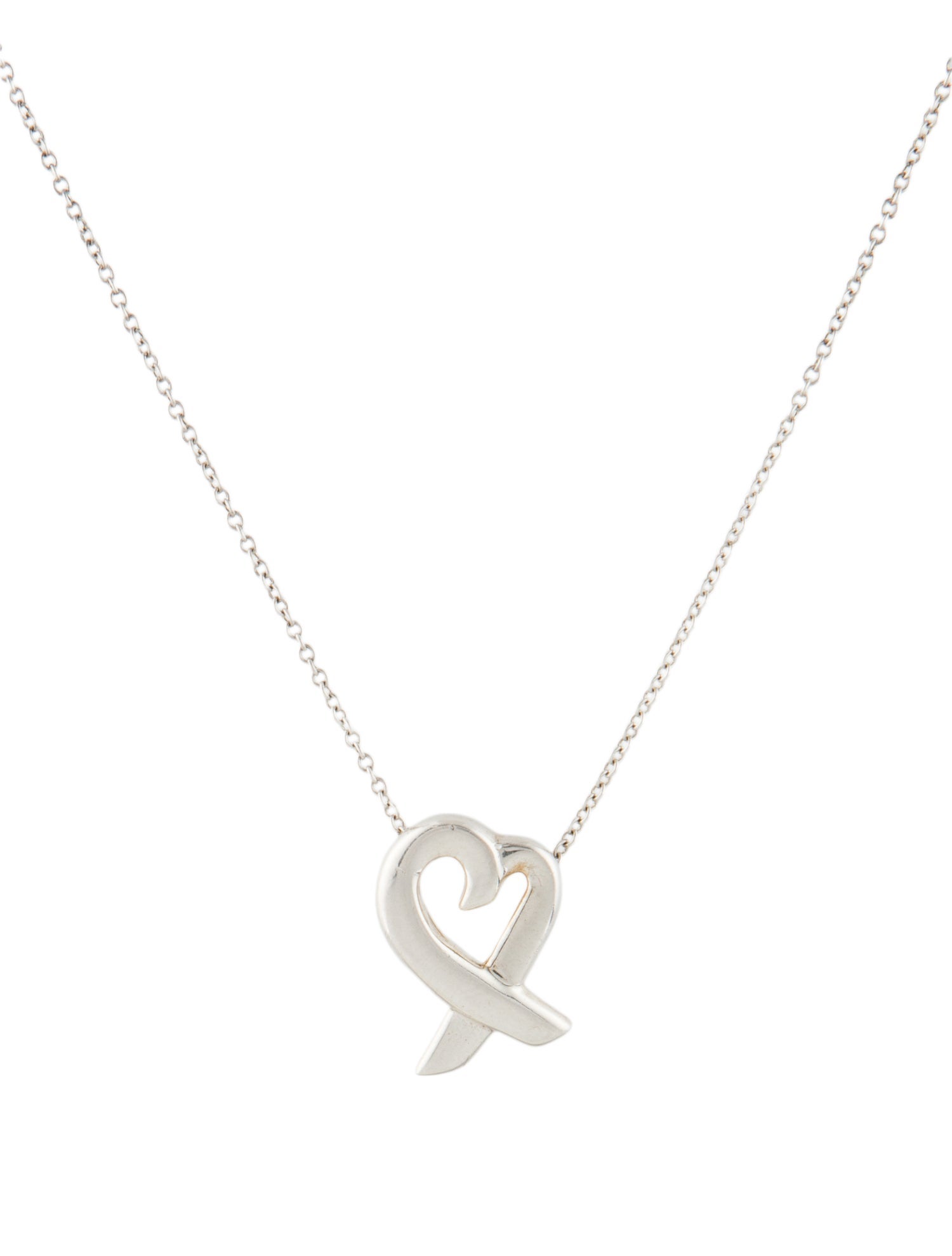 Tiffany & Co. Loving Heart Pendant Necklace
