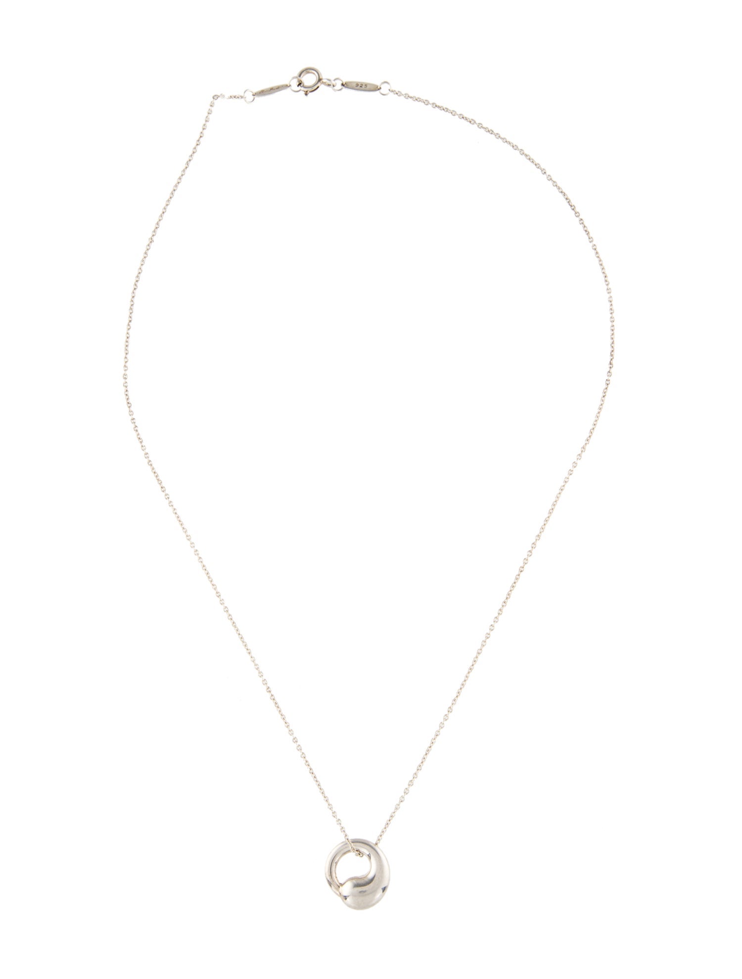 Tiffany & Co. Eternal Circle Pendant Necklace