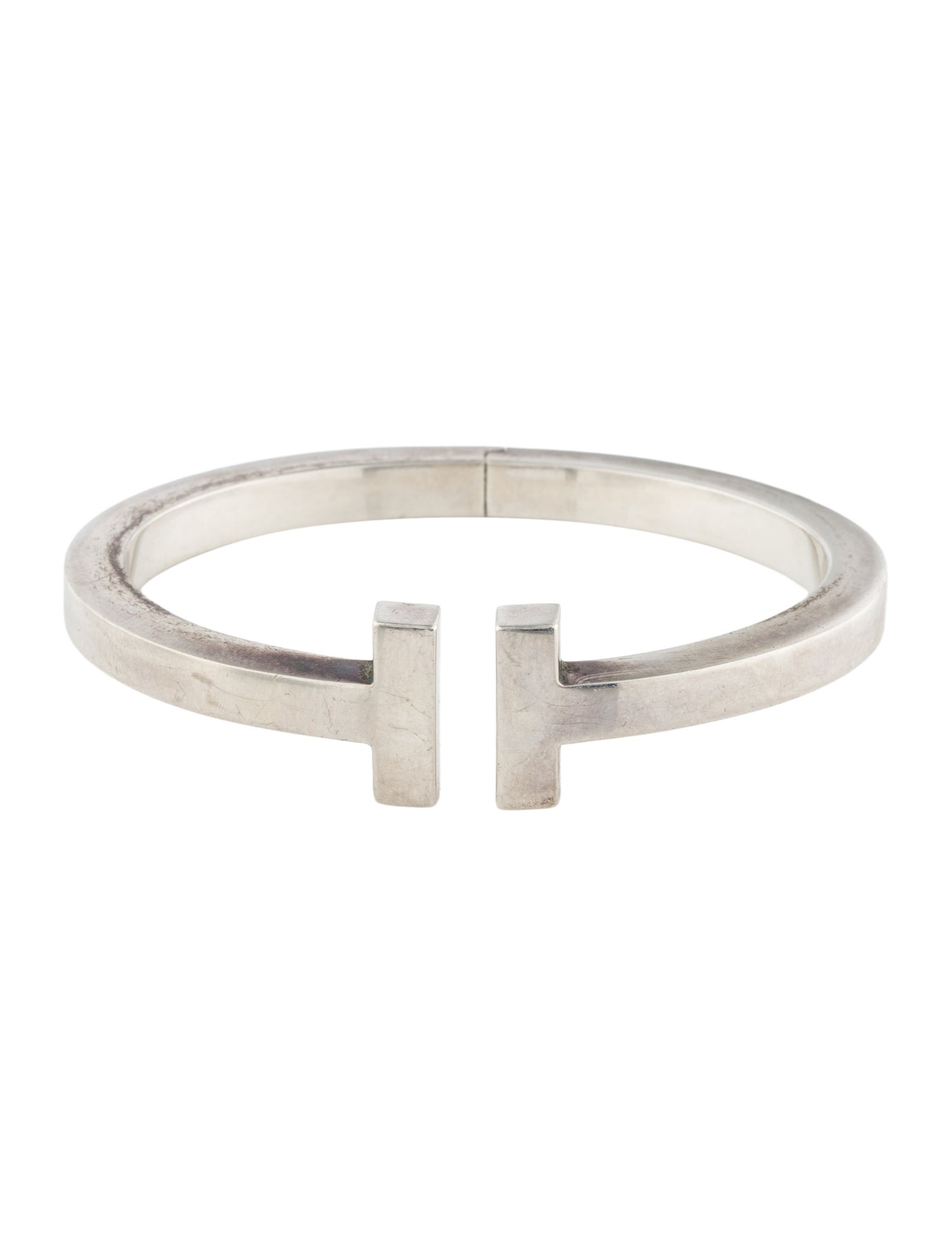 Tiffany & Co. T Square Hinged Cuff Bracelet
