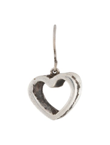 Tiffany & Co. Drop Slanted Heart Earring