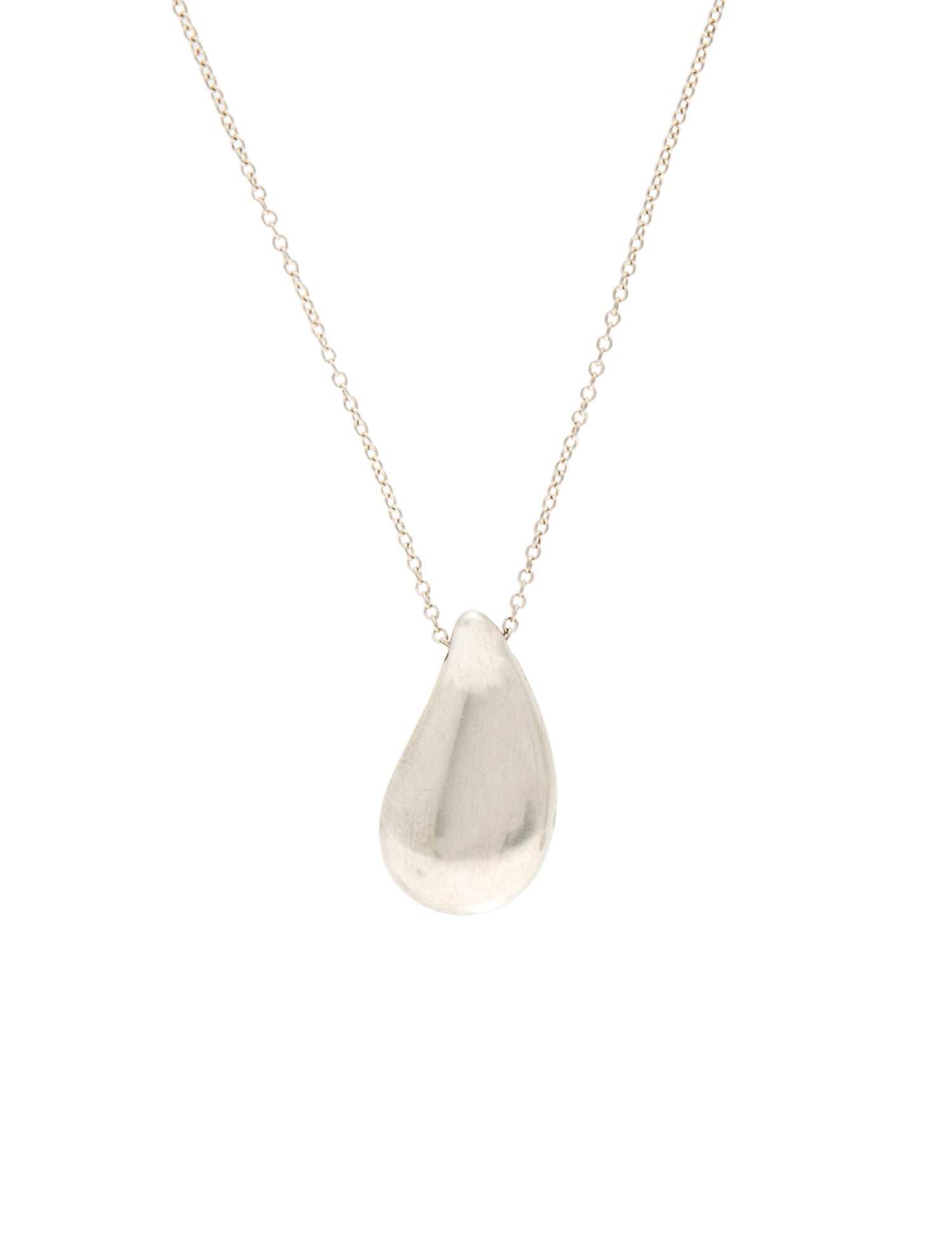 Tiffany & Co. Tear Drop Pendant Necklace