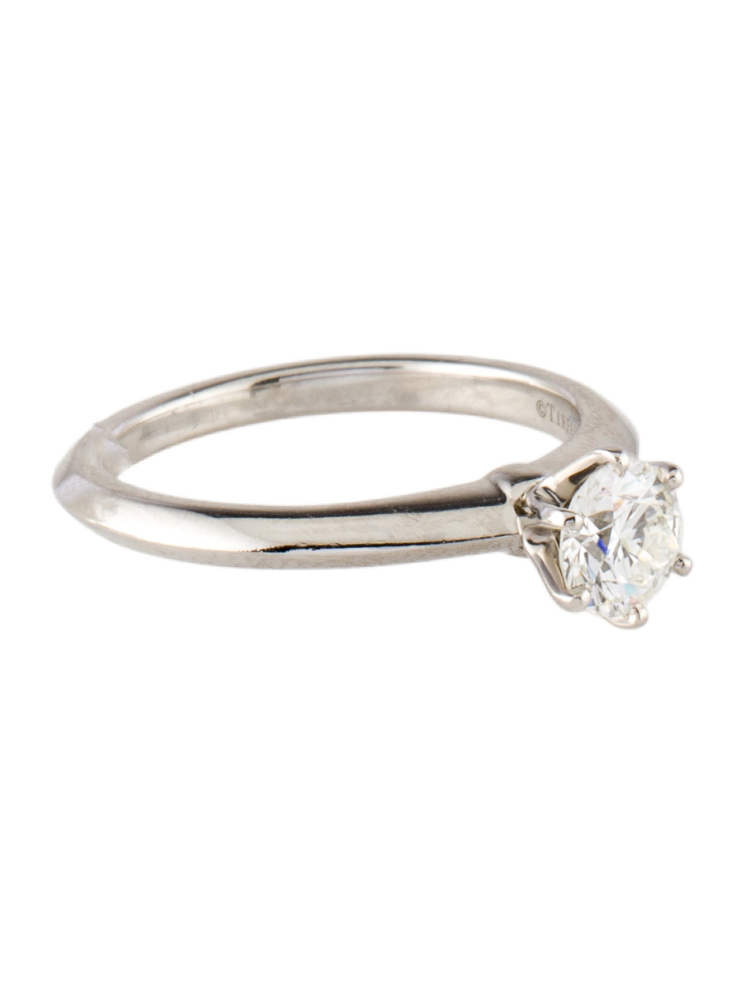 Tiffany & Co. Platinum Diamond Engagement Ring