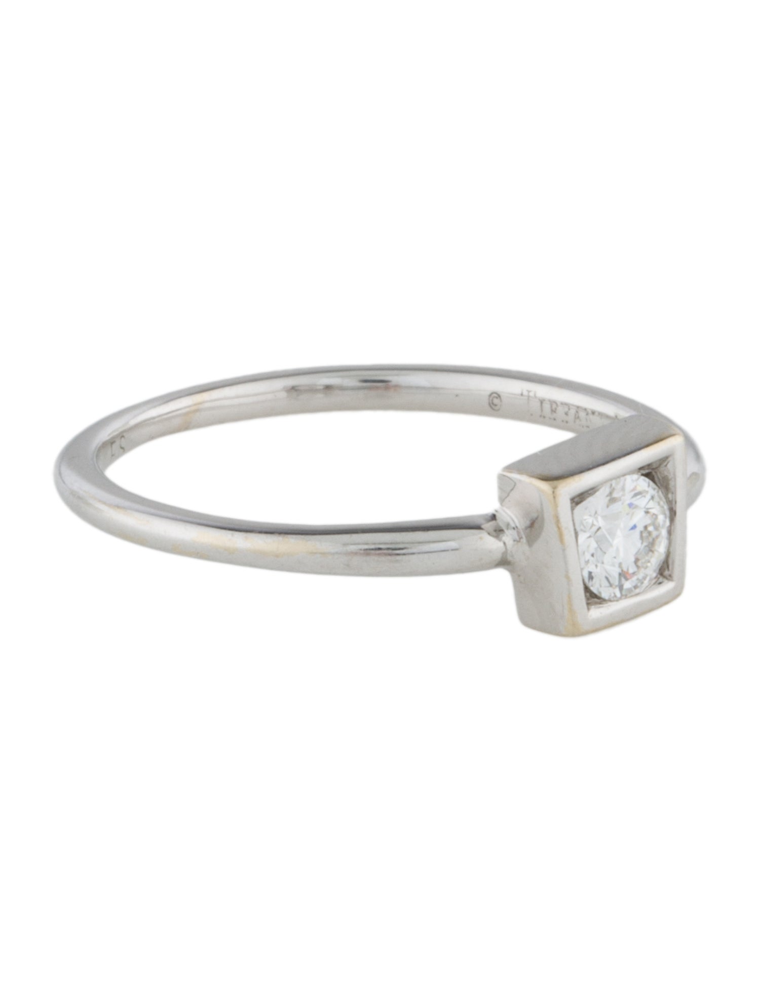 Tiffany & Co. 18K Diamond Torque Ring