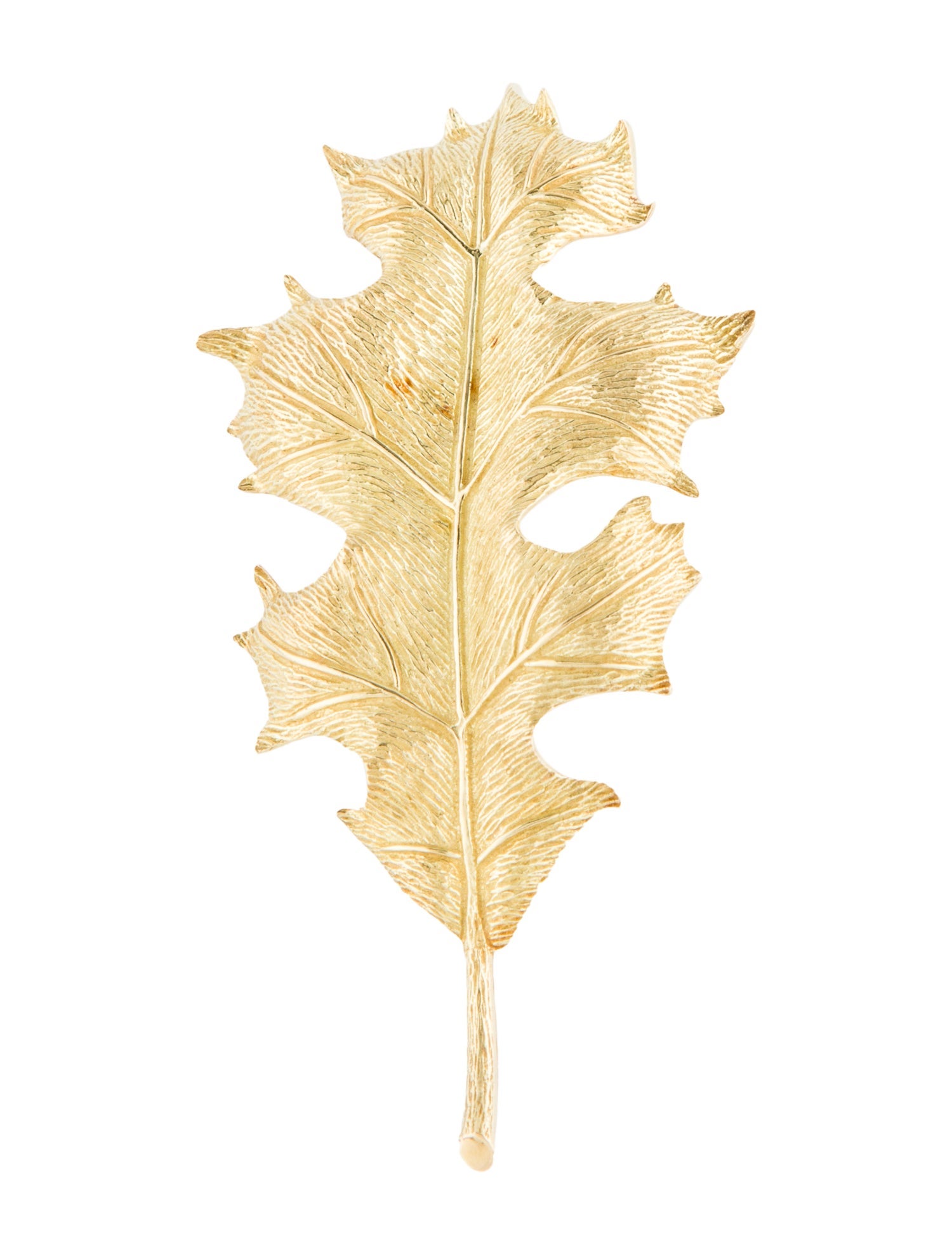 Tiffany & Co. Vintage 18K Oak Leaf Brooch
