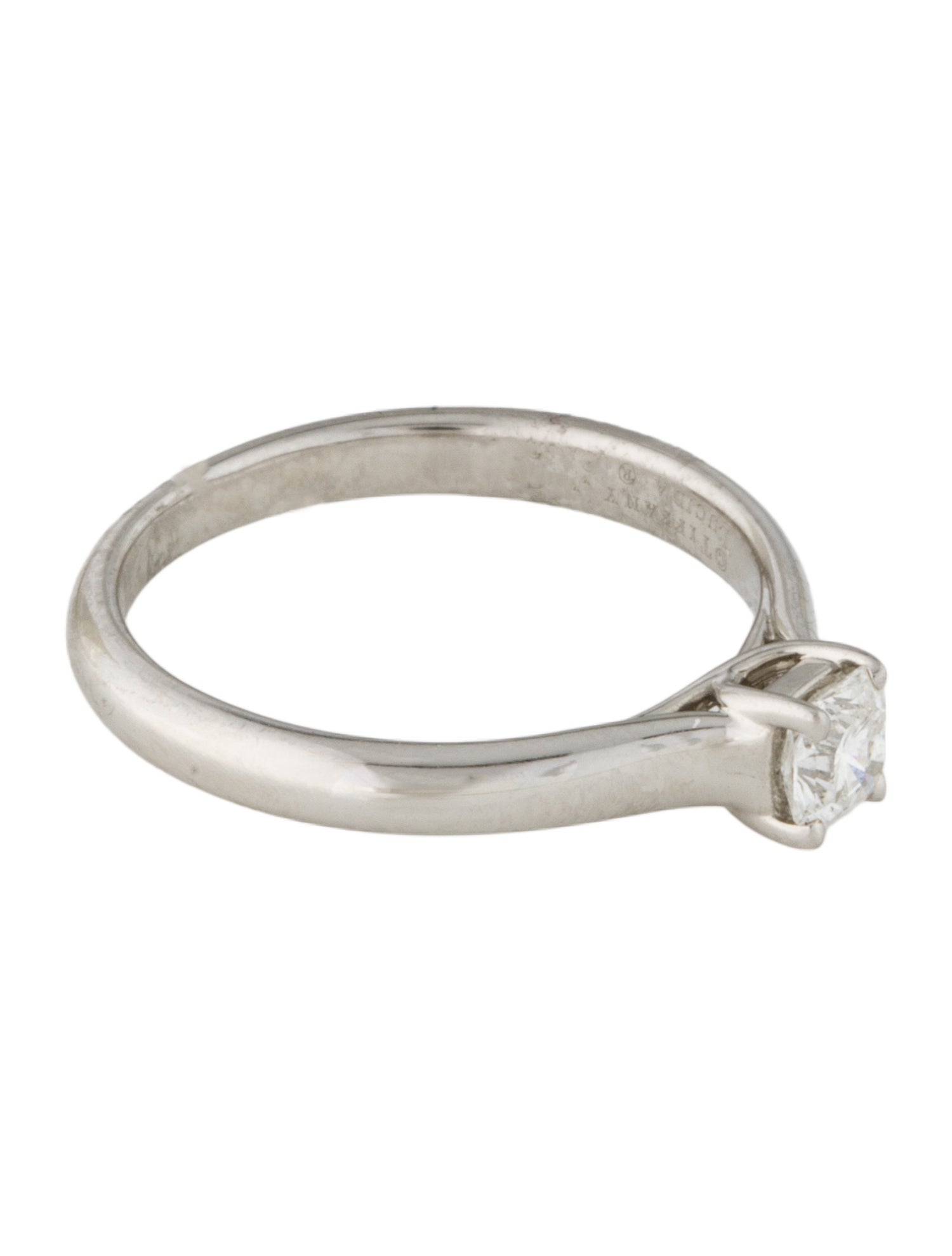 Tiffany & Co. Platinum Diamond Lucida Engagement Ring
