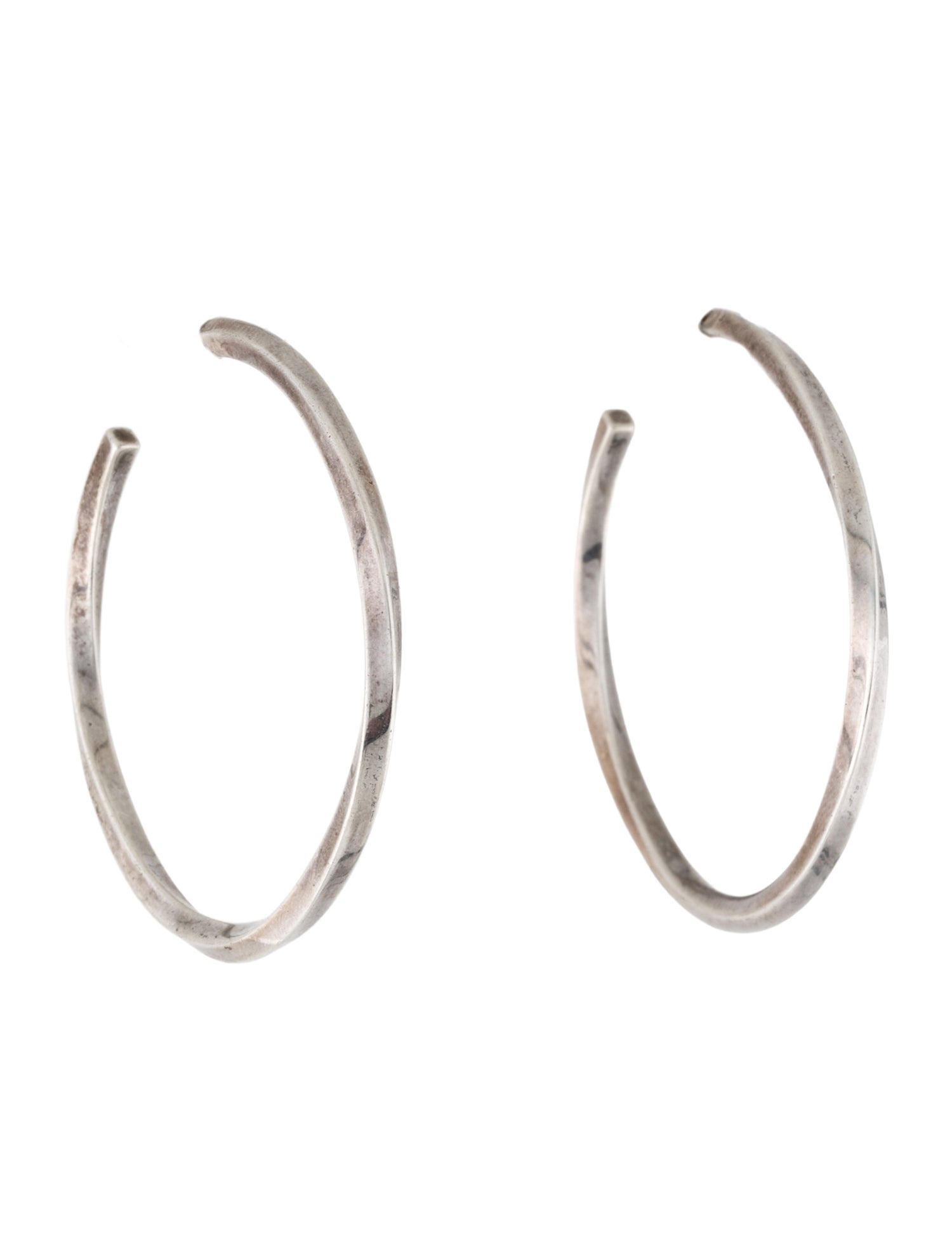 Tiffany & Co. Vintage Twisted Hoop Earrings