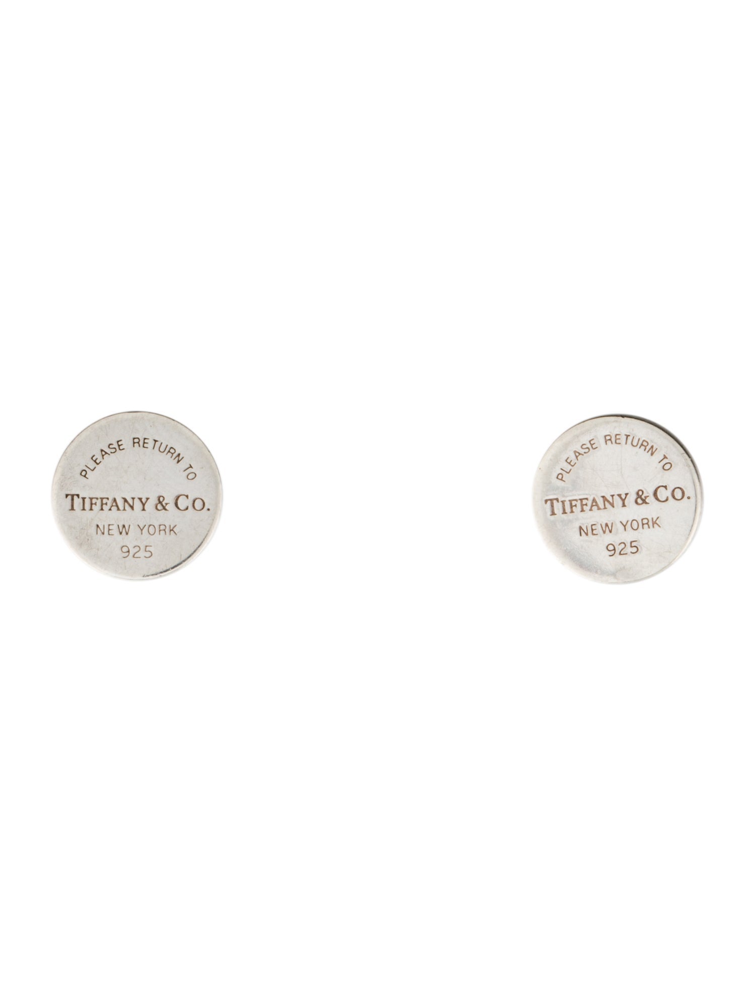Tiffany & Co. Circle Stud Earrings
