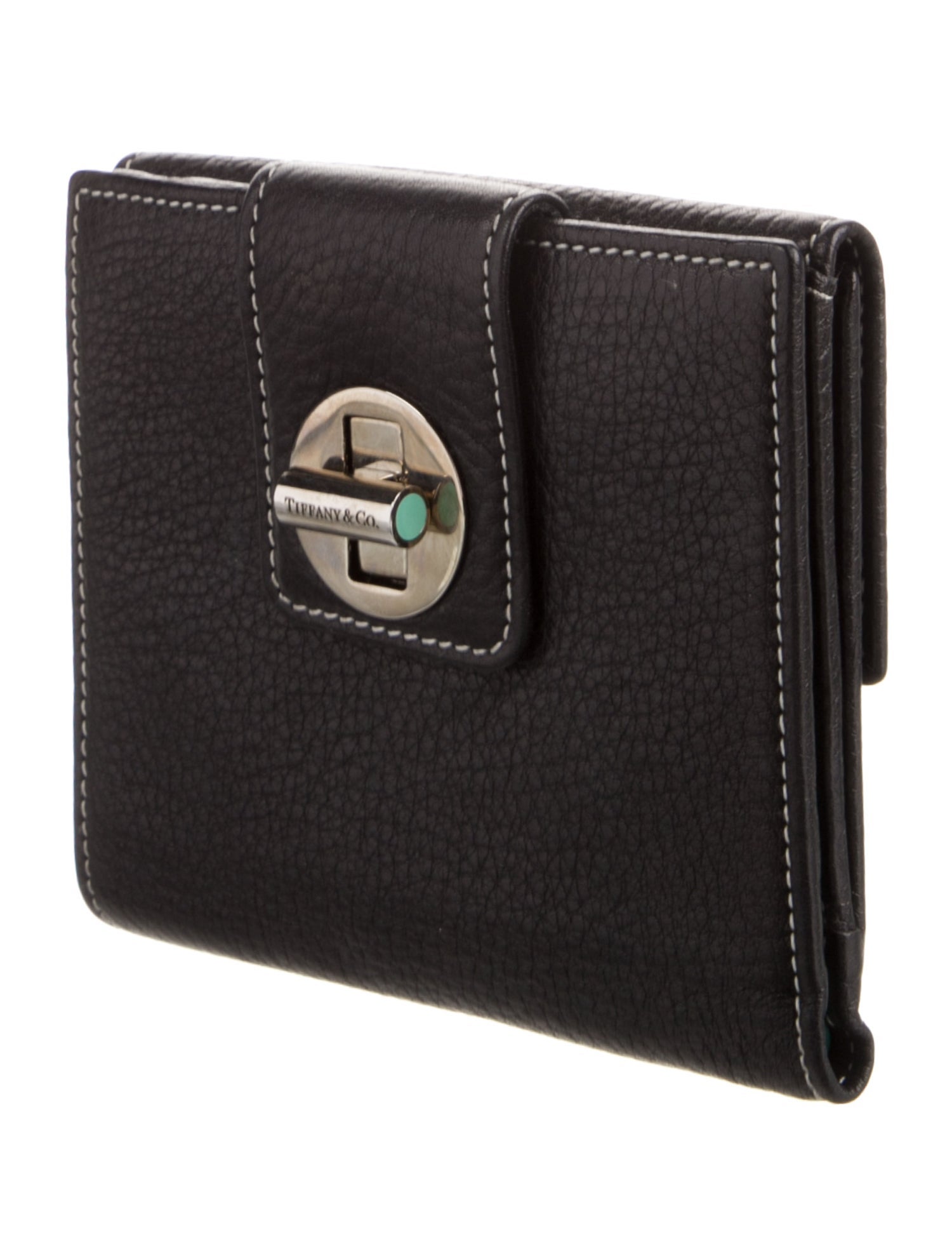 Tiffany & Co. Leather Compact Wallet