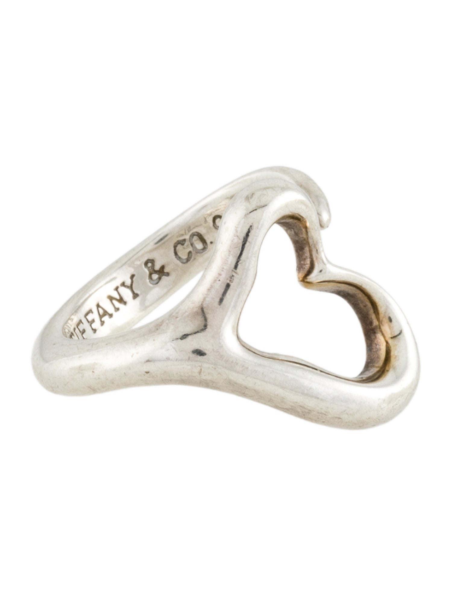Tiffany & Co. Open Heart Cocktail Ring