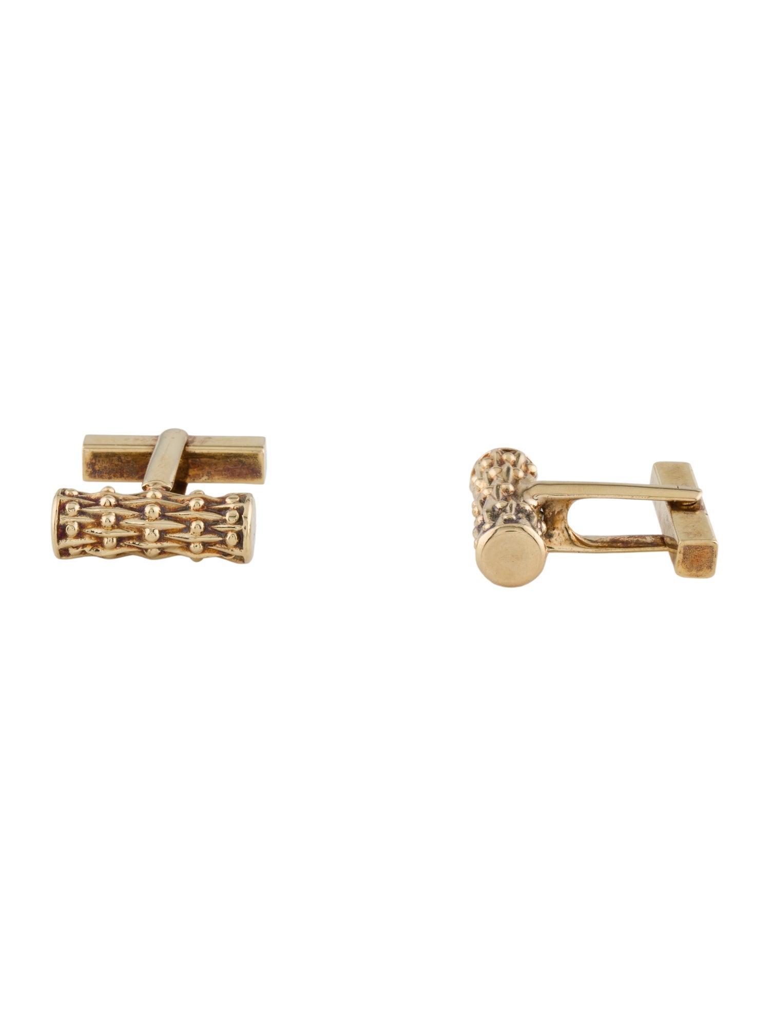 Tiffany & Co. Vintage 18K Bar Cufflinks