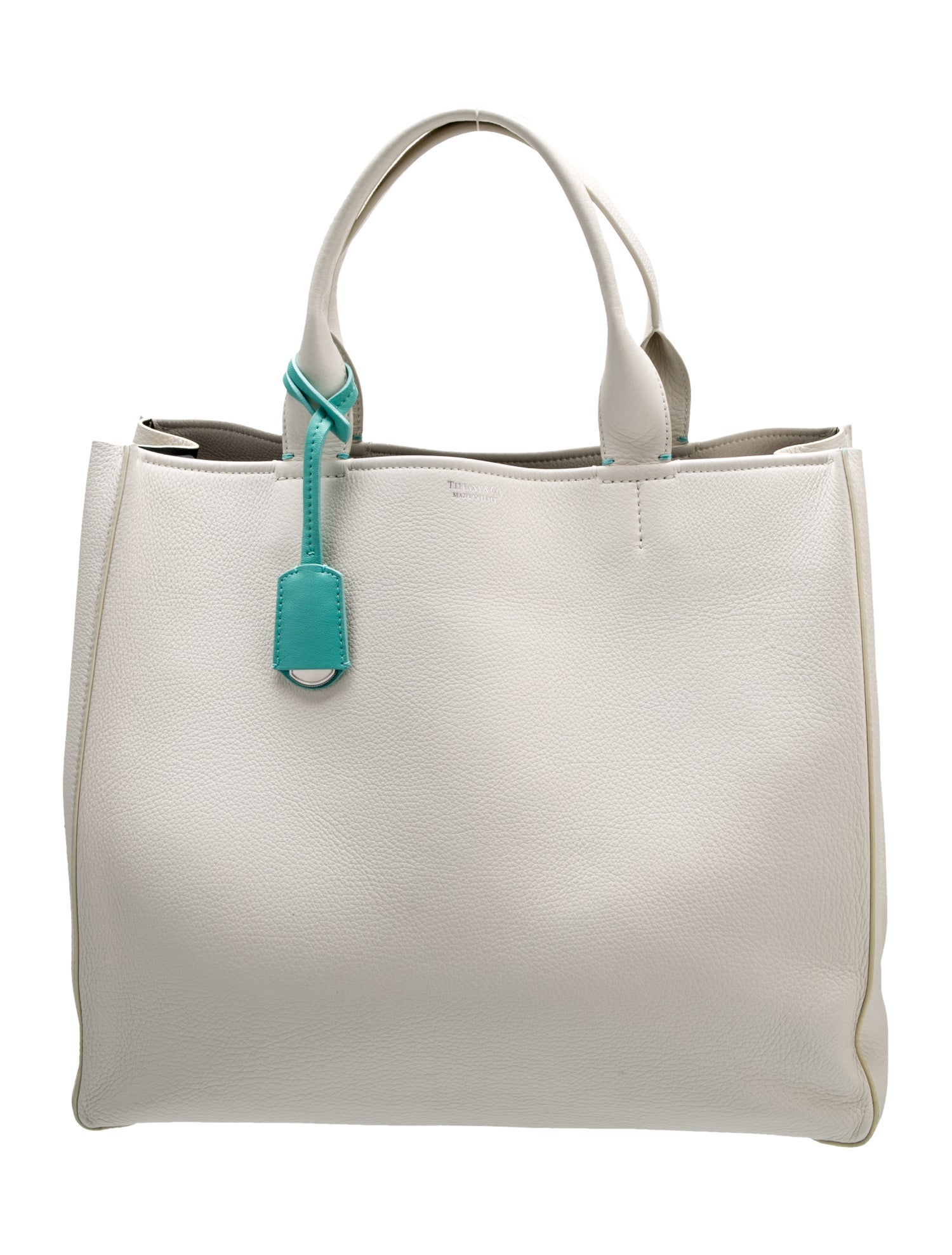 Tiffany & Co. Leather Top Handle Bag