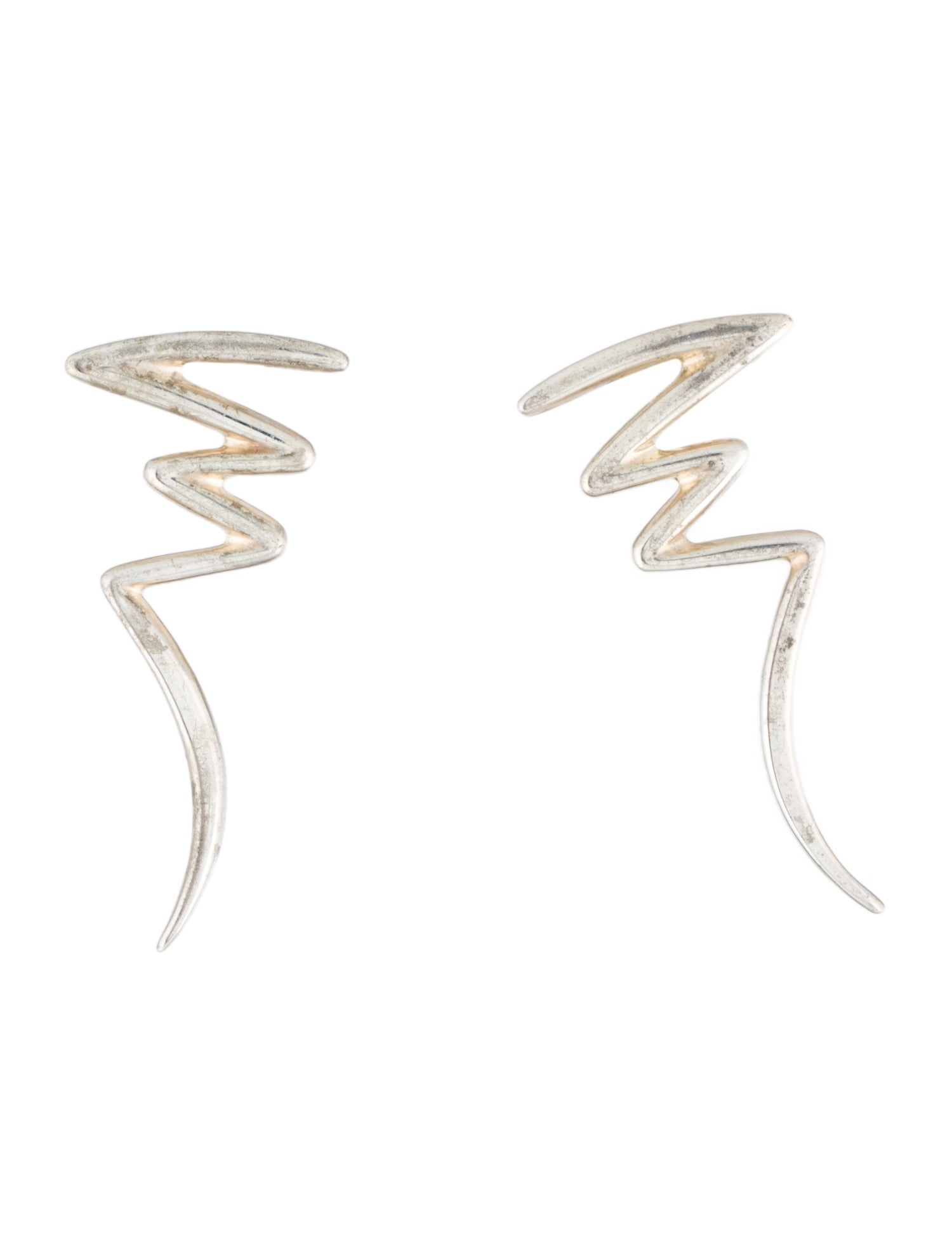 Tiffany & Co. Vintage Scribble Drop Earrings