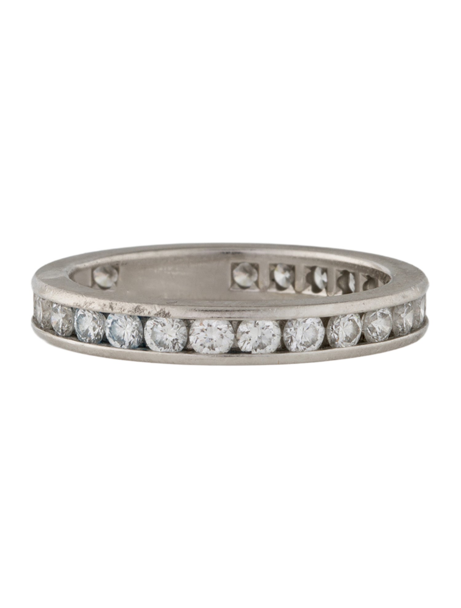 Tiffany & Co. Platinum 1.00ctw Diamond Eternity Band