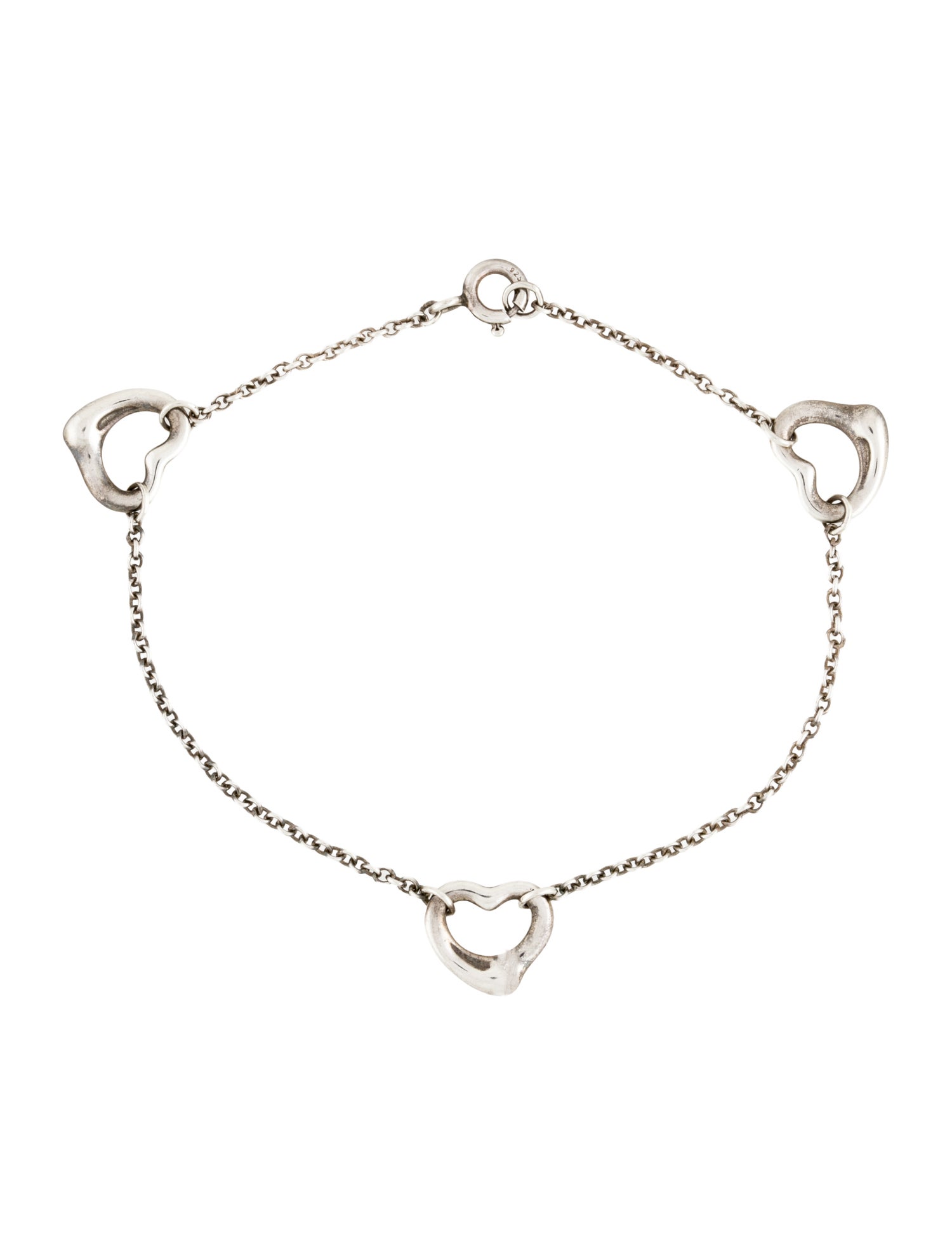 Tiffany & Co. Open Heart Station Bracelet