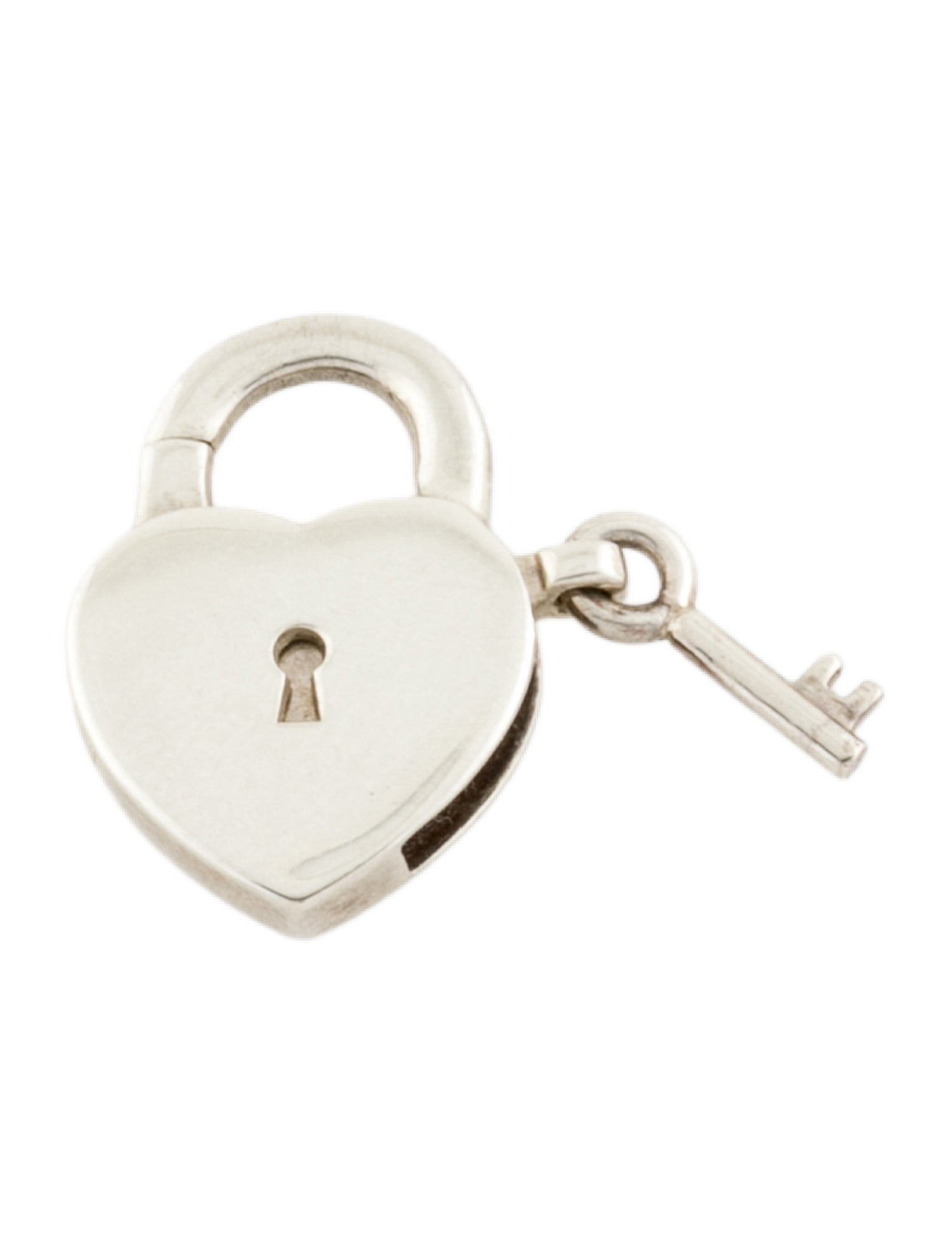 Tiffany & Co. Heart Lock & Key Pendant