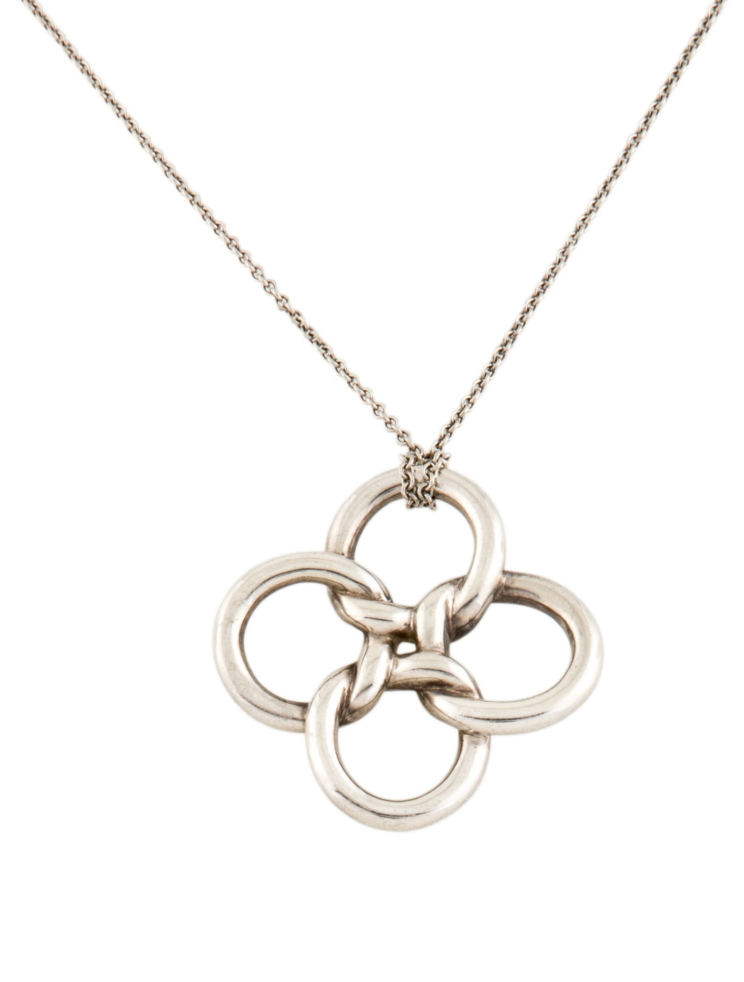 Tiffany & Co. Quadrifoglio Pendant Necklace