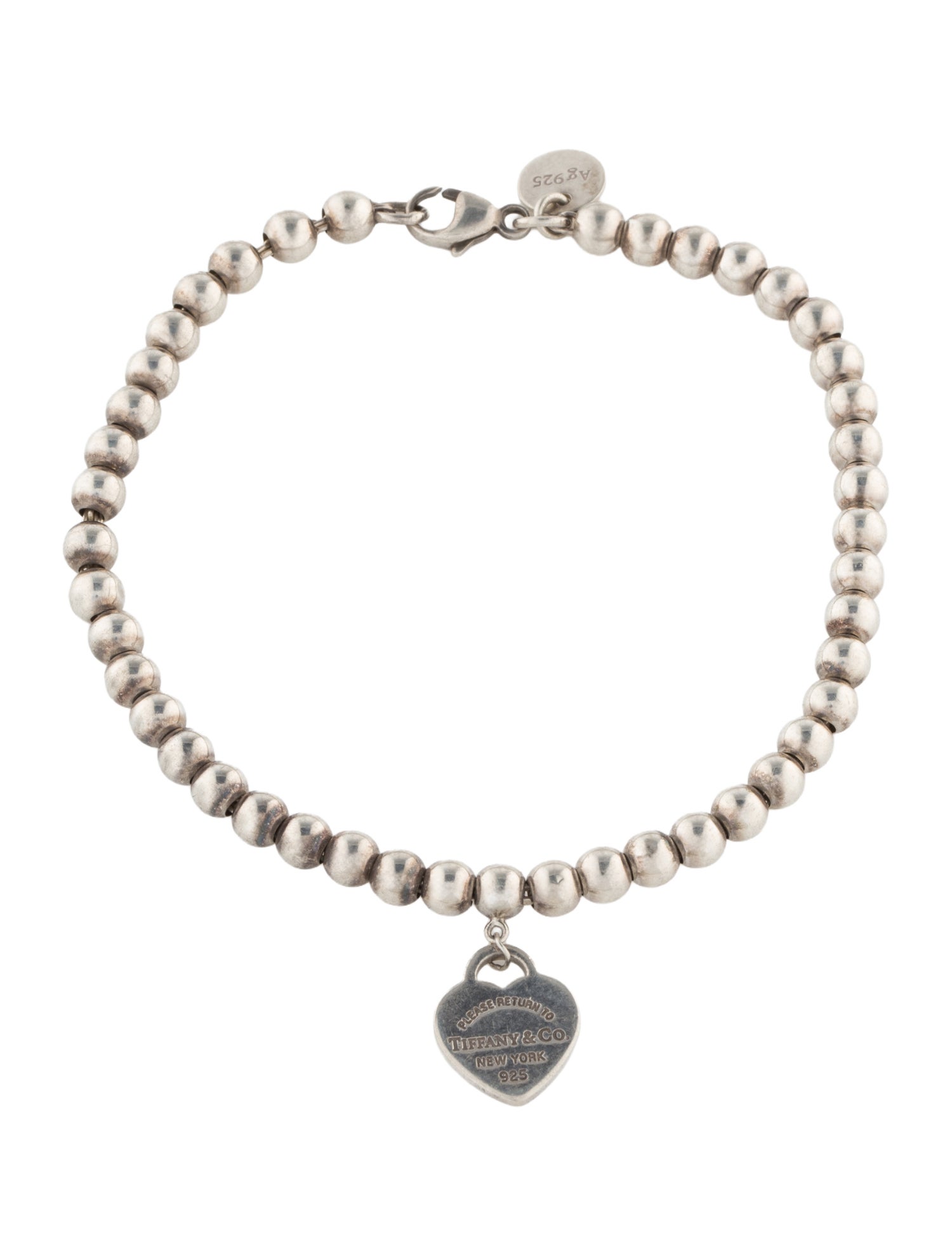 Tiffany & Co. Toggle Bead Bracelet - Sterling Silver Bead