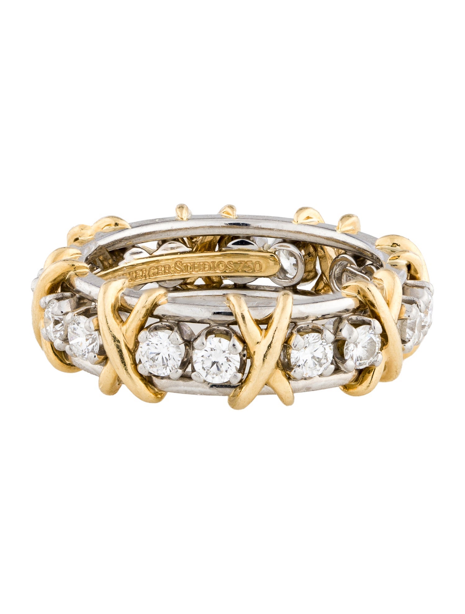 Tiffany & Co. 1.14ctw Diamond Sixteen Stone Ring