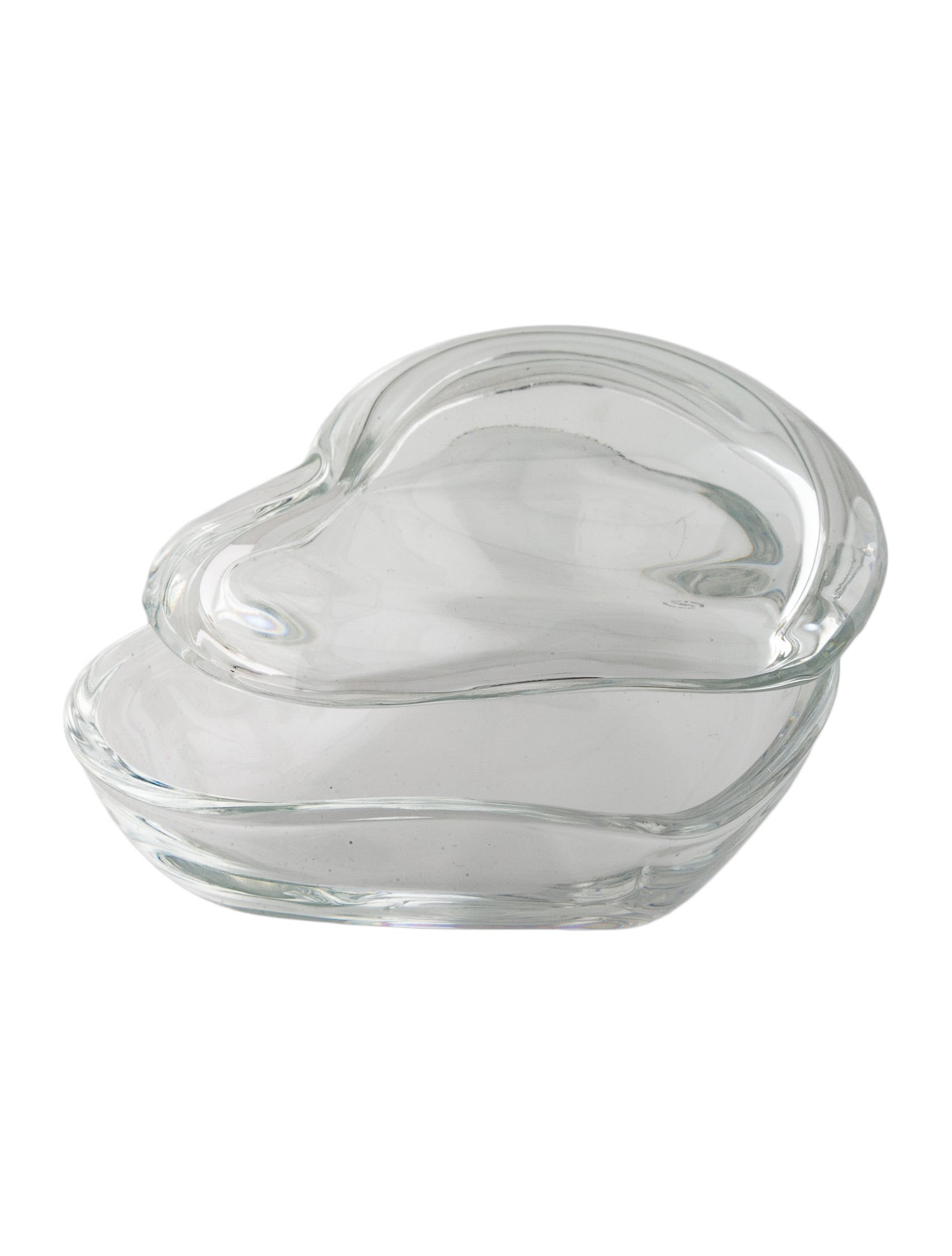 Tiffany & Co. Elsa Peretti Crystal Heart Box