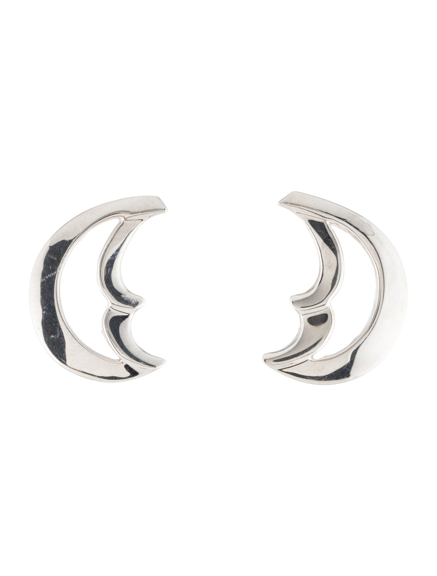 Tiffany & Co. Crescent Moon Clip-On Earrings