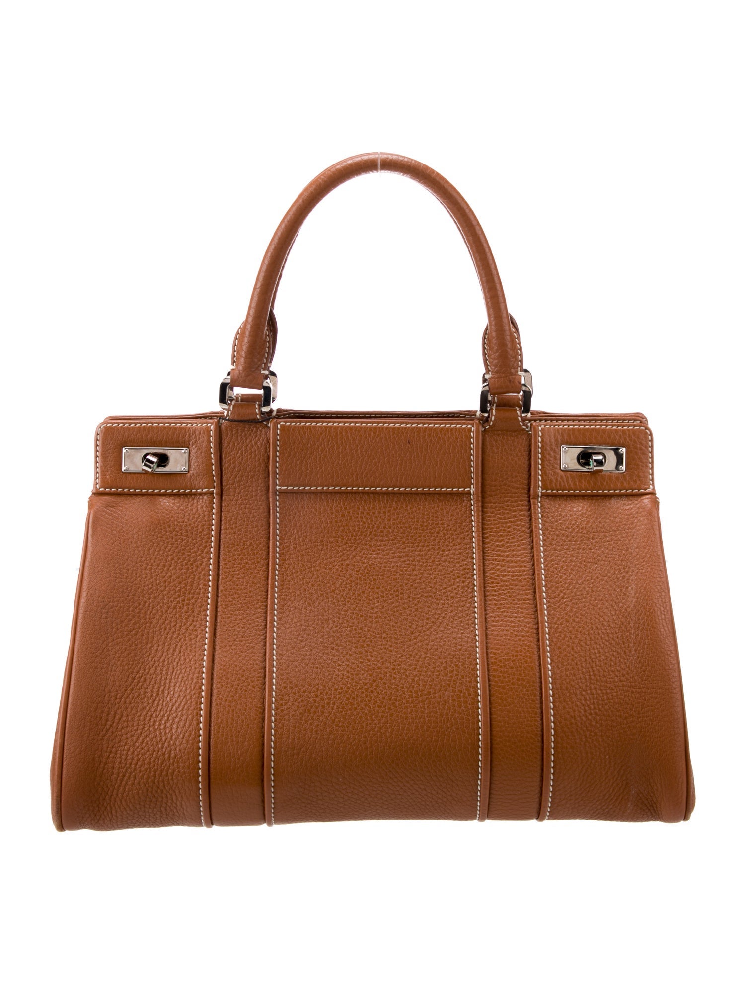Tiffany & Co. Leather Top Handle Bag