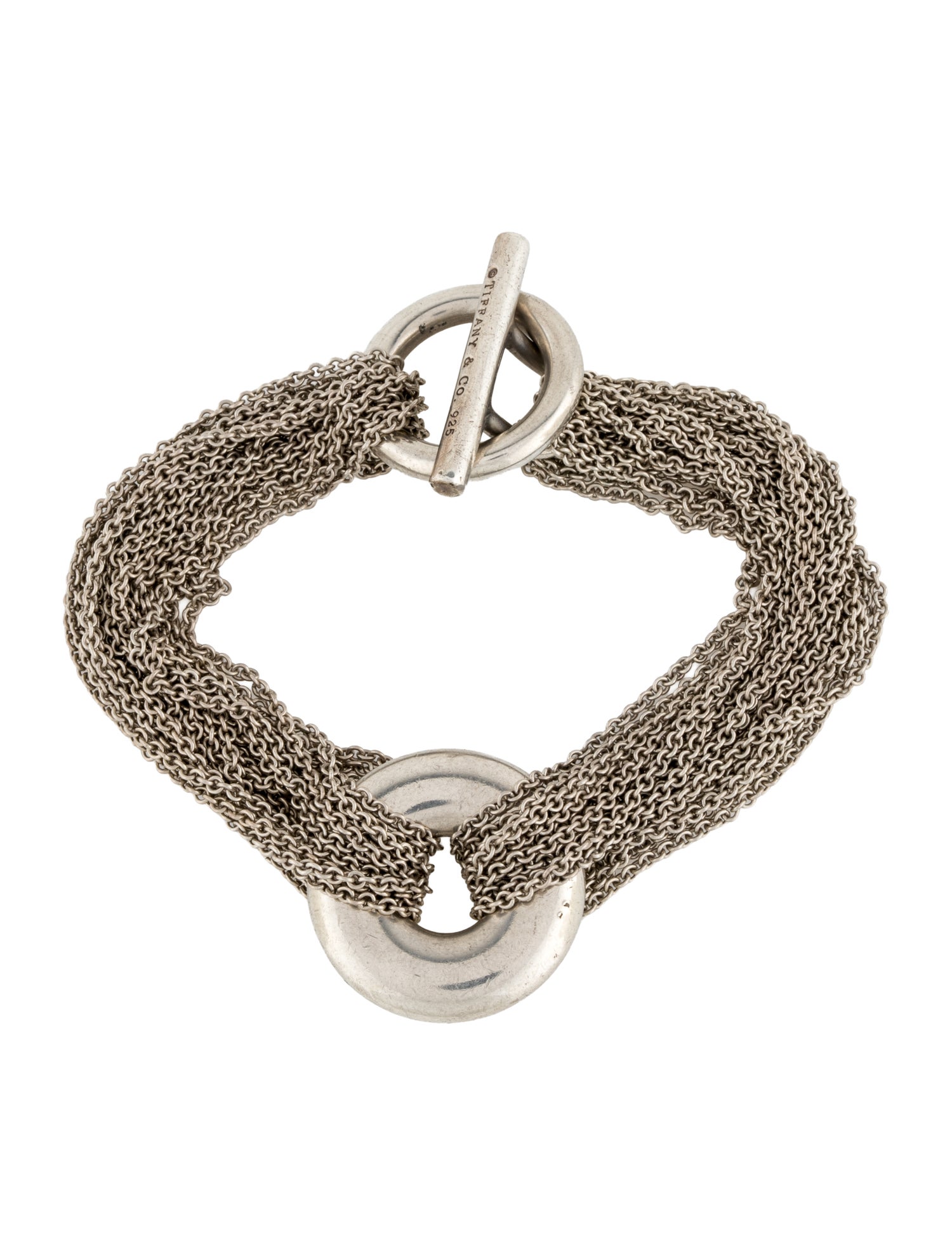 Tiffany & Co. Circle Toggle Multistrand Bracelet