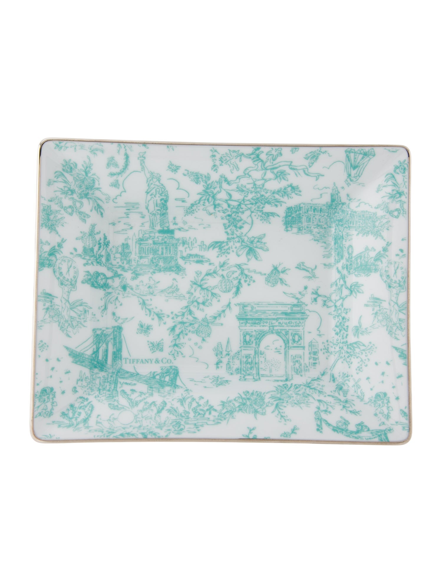 Tiffany & Co. Tiffany Toile Catchall Tray