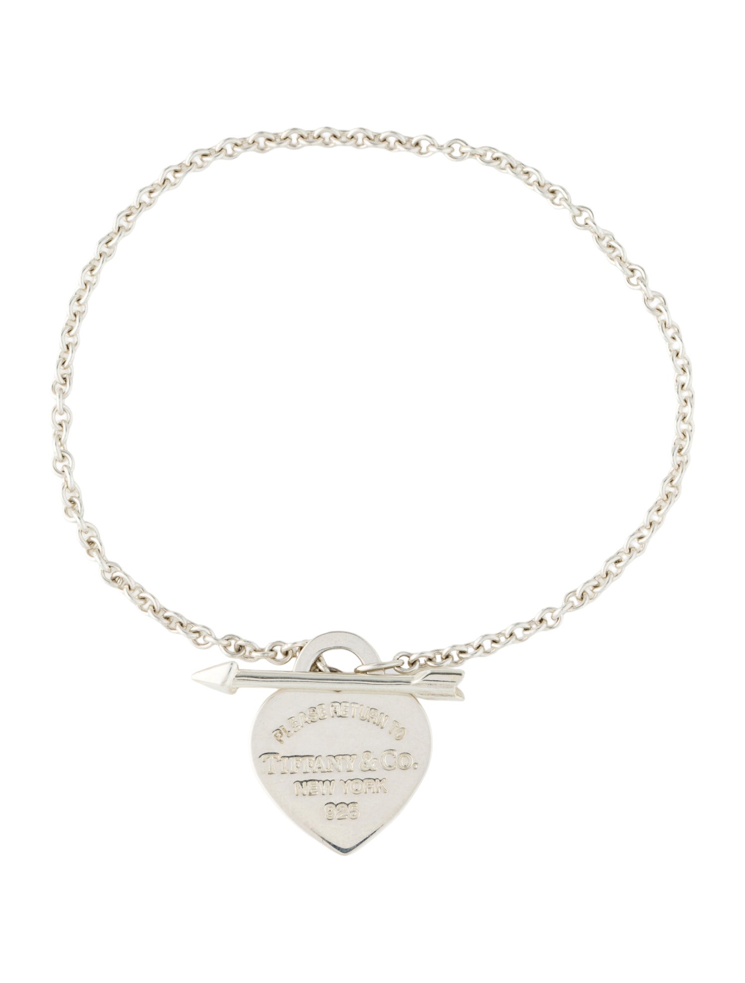 Tiffany & Co. Lovestruck Heart Tag Bracelet
