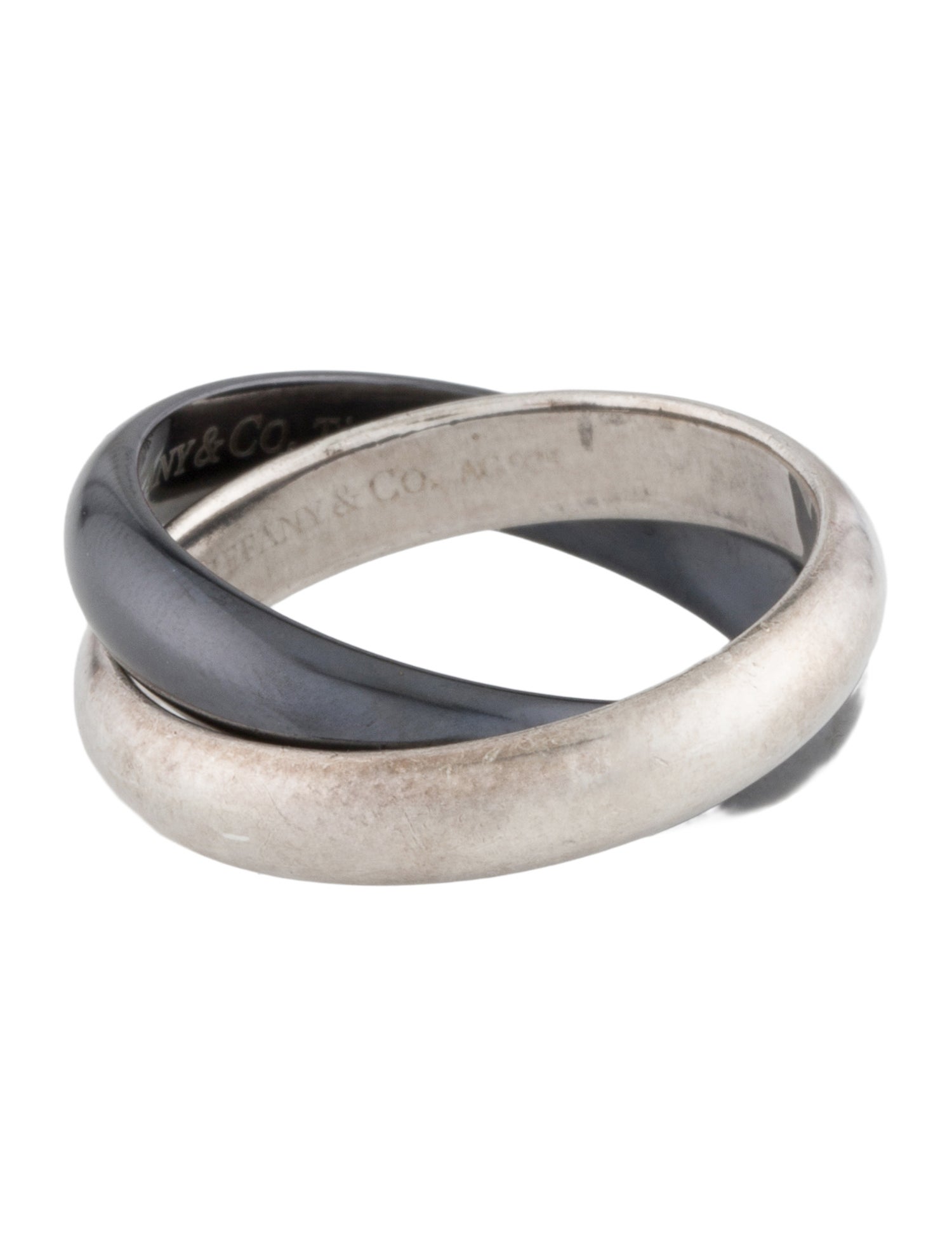 Tiffany & Co. Two-Tone Calife Interlocking Band