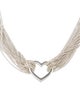 Tiffany & Co. Heart Multi Strand Toggle Necklace