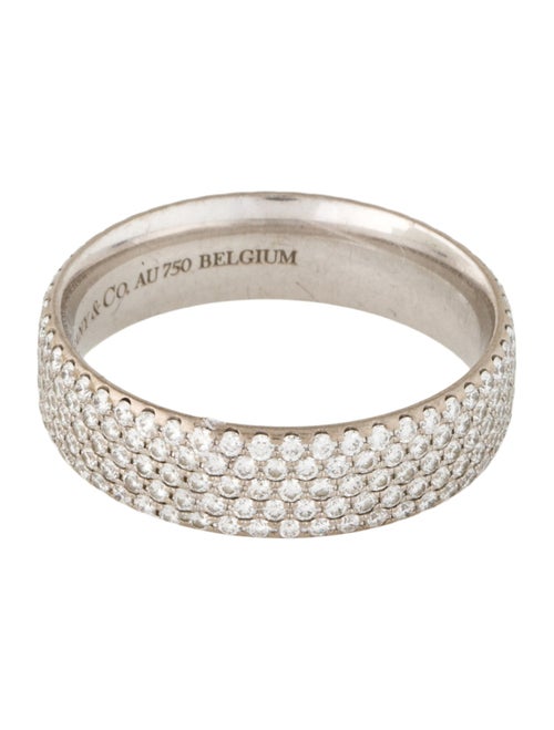 Tiffany & Co. 18K Diamond Metro Five-Row Ring