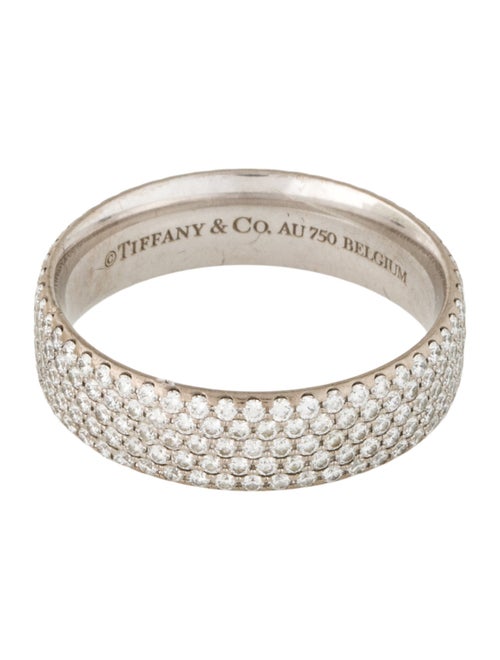 Tiffany & Co. 18K Diamond Metro Five-Row Ring
