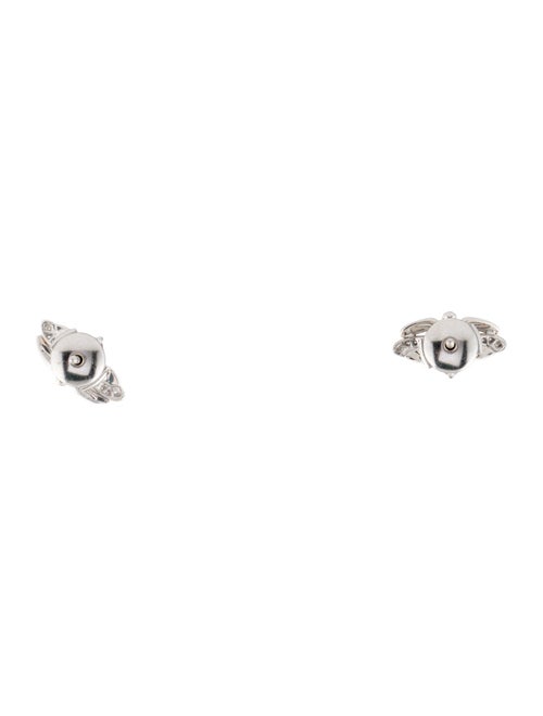 Tiffany & Co. Platinum Tourmaline & Diamond Firefly Stud Earrings